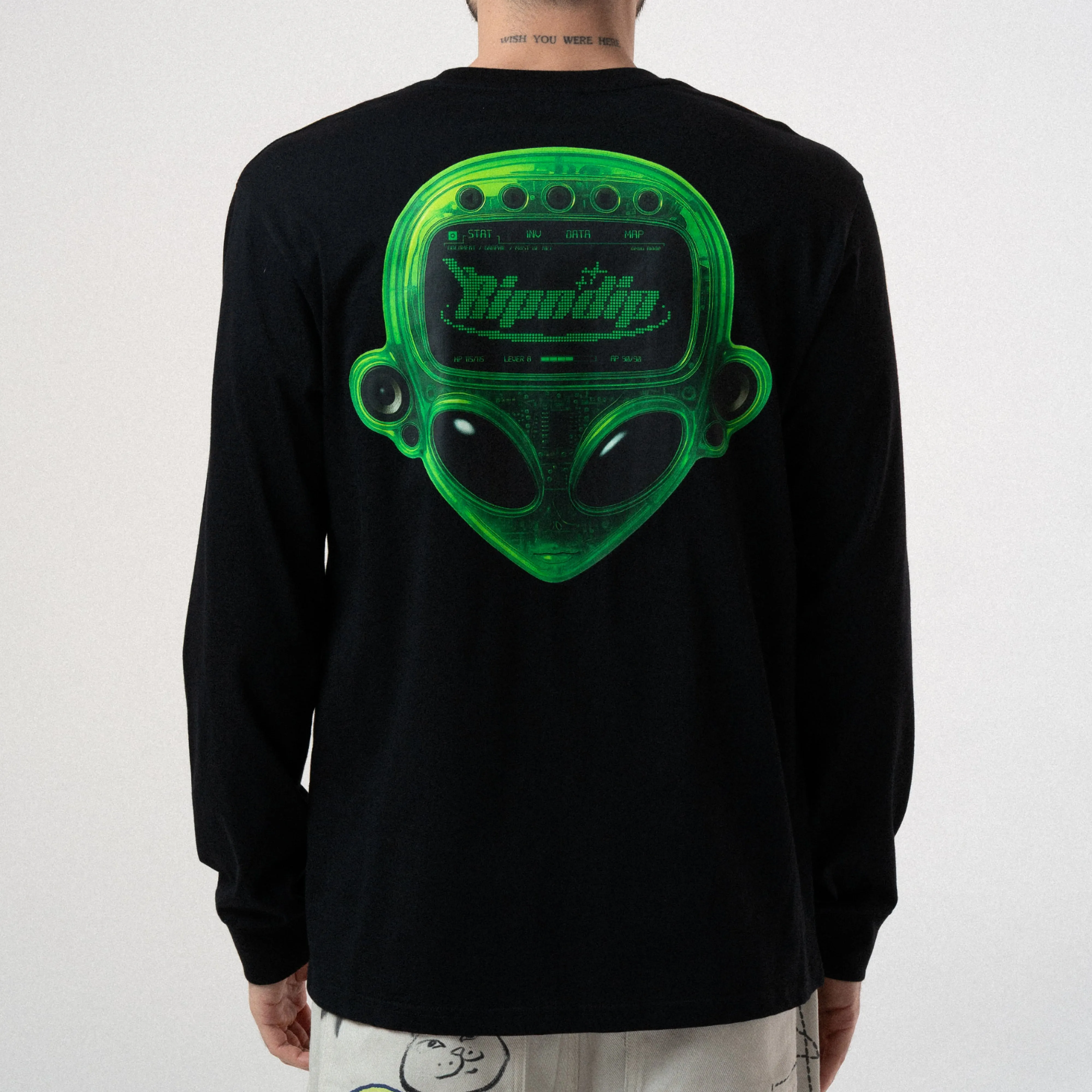 Technologic Long Sleeve (Black) sold by Ripndip product image thumbnail 2