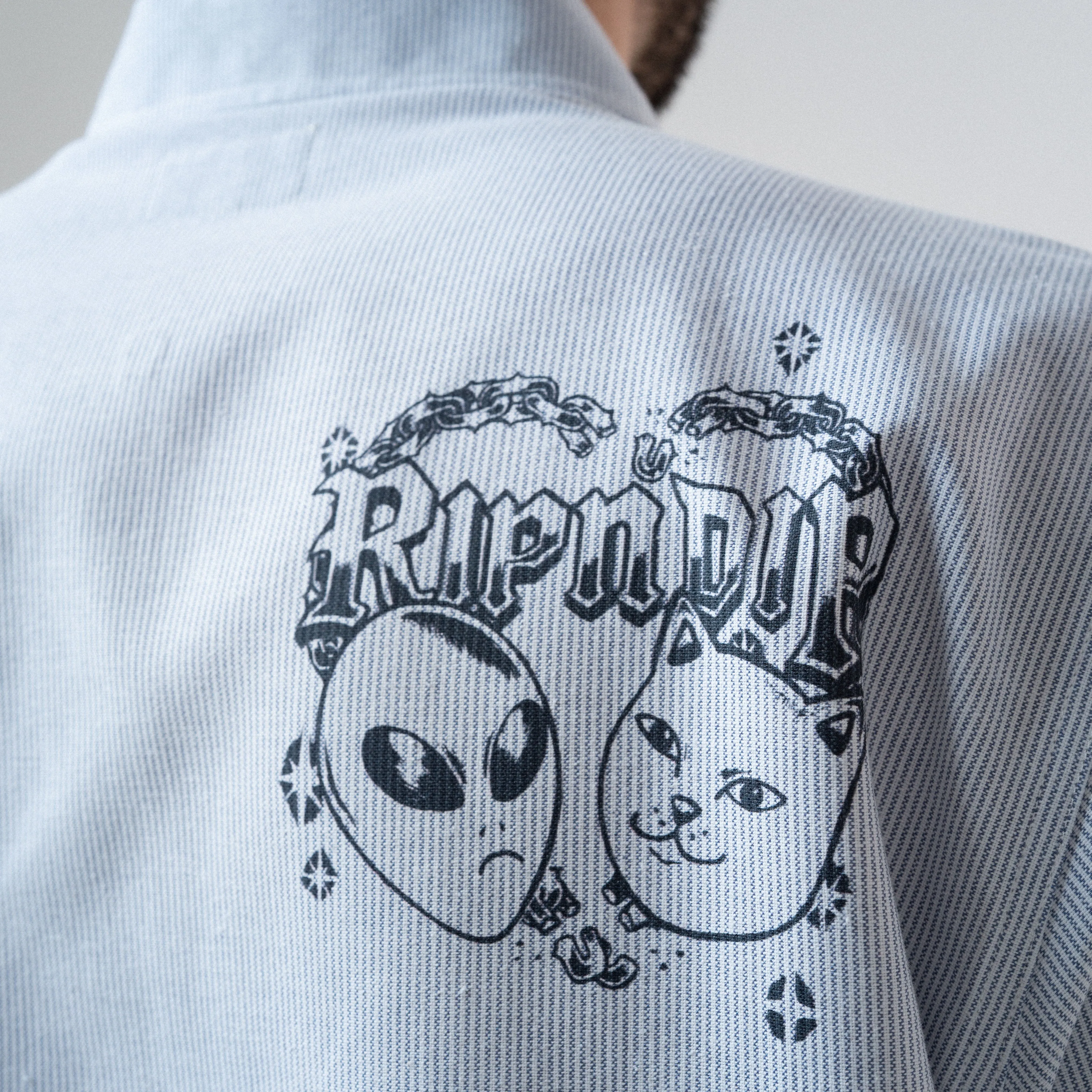 Westside Quarter Zip Shirt (Navy ) sold by Ripndip product image thumbnail 4