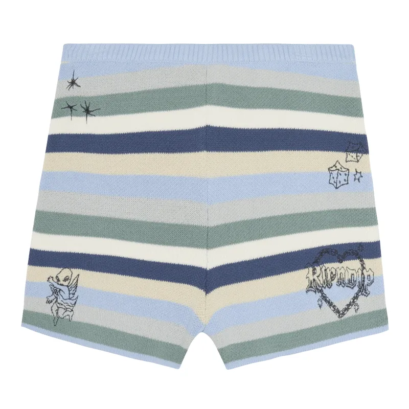 Westside Crochet Shorts (Powder Blue) sold by Ripndip