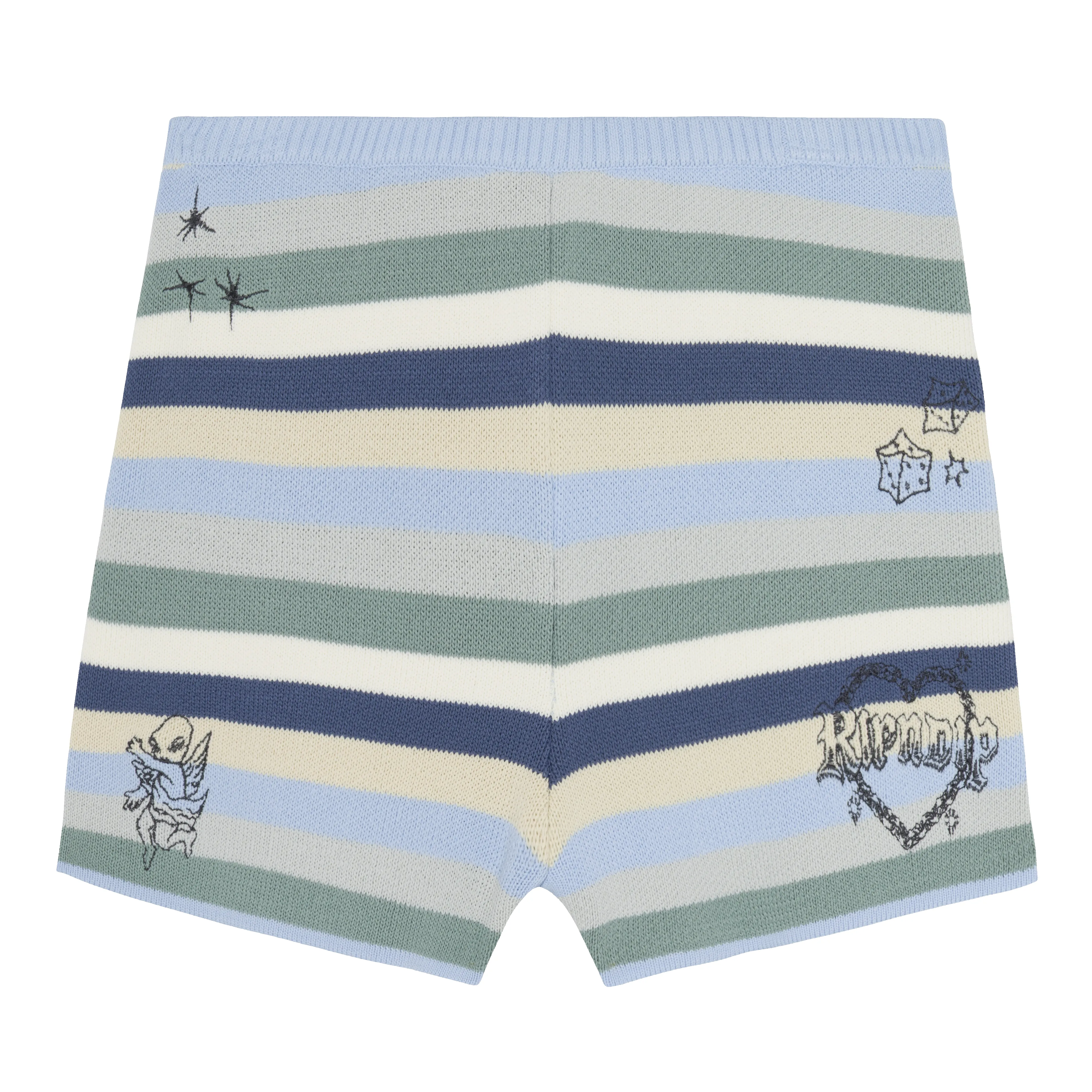 Westside Crochet Shorts (Powder Blue) sold by Ripndip
