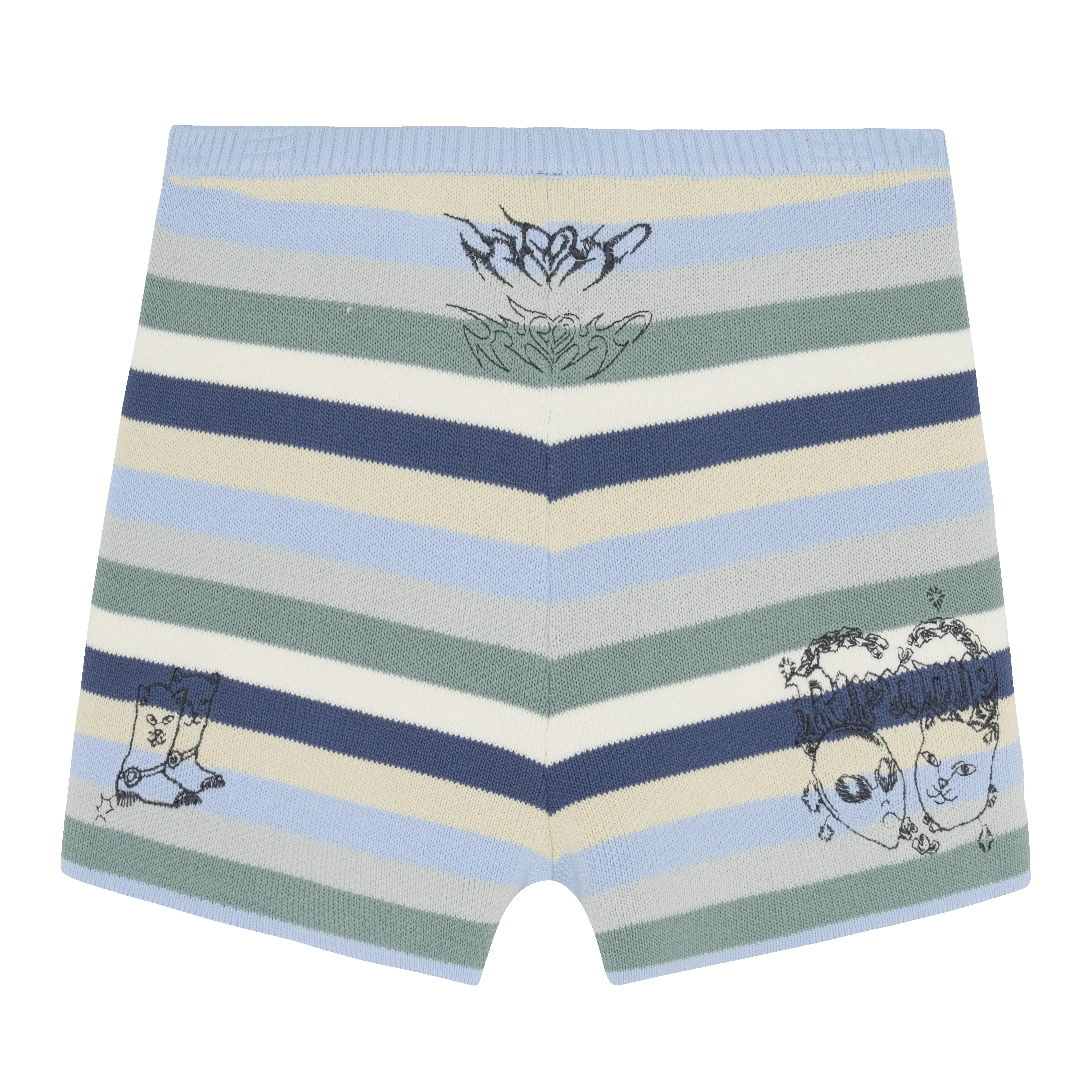 Westside Crochet Shorts (Powder Blue) sold by Ripndip product image thumbnail 4