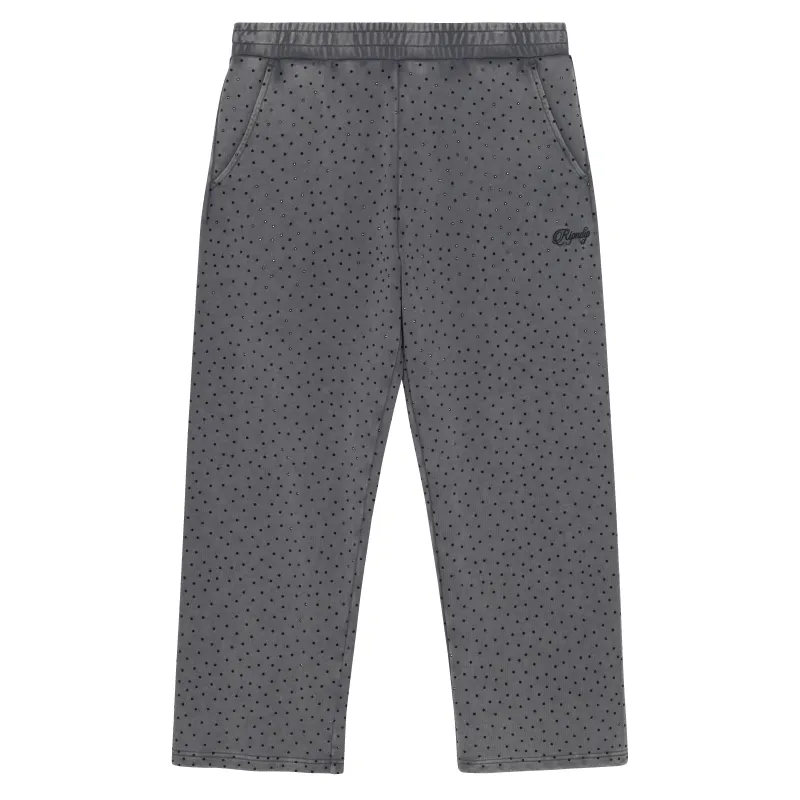 RIPNGEMS Straight Leg Sweatpants (Charcoal Wash) made by Ripndip