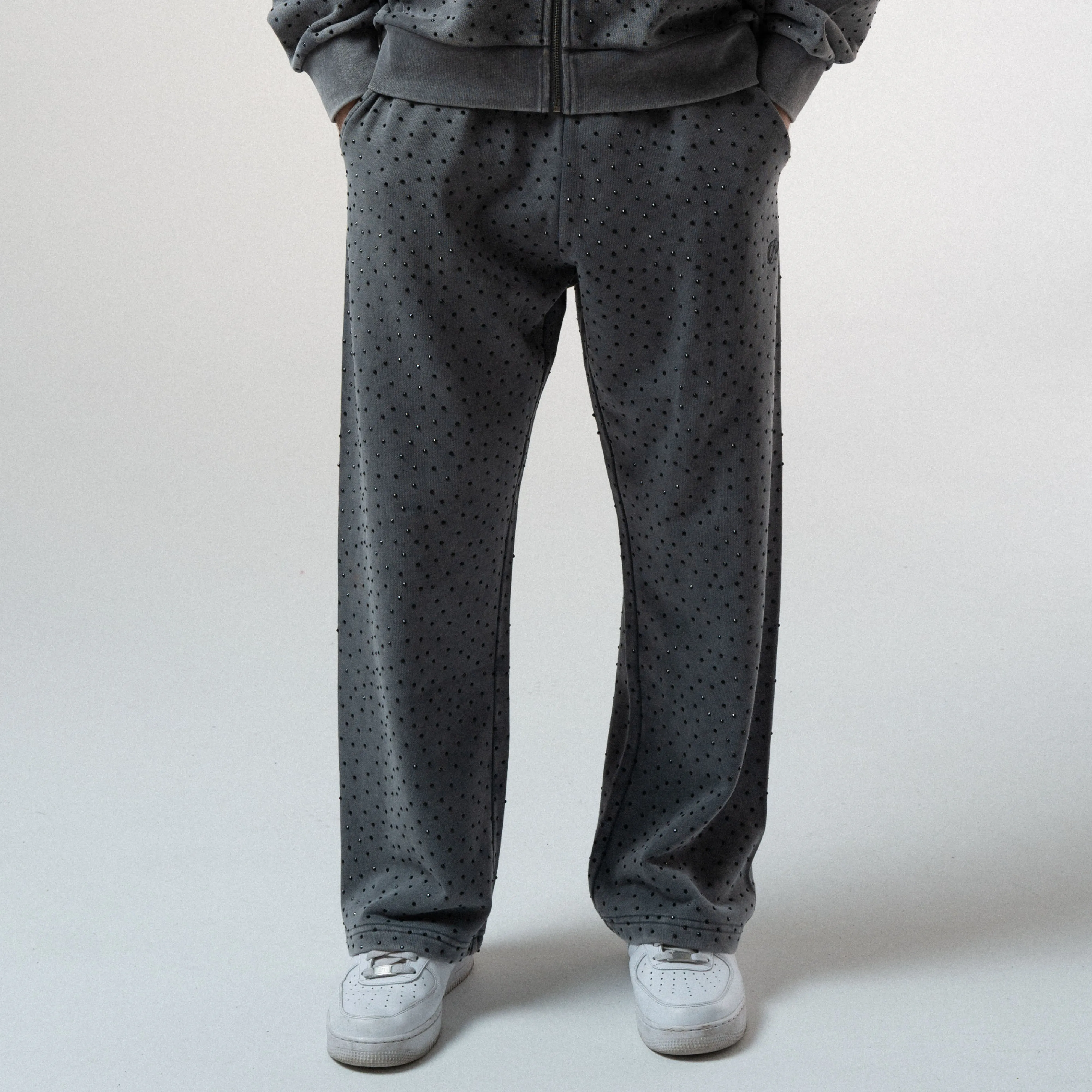RIPNGEMS Straight Leg Sweatpants (Charcoal Wash) sold by Ripndip product image thumbnail 5