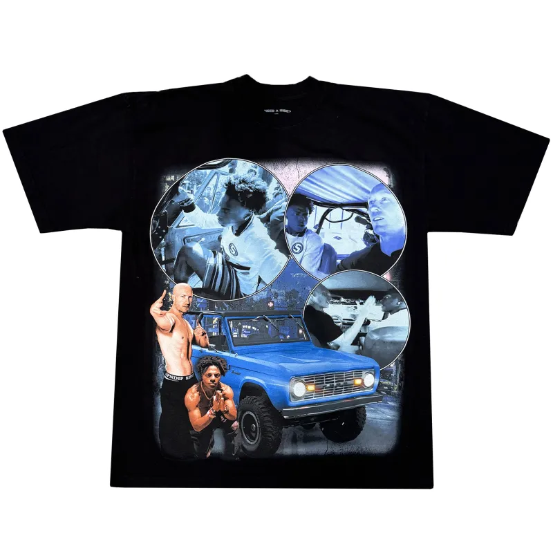 Need A Ride Tee (Black) made by Ripndip
