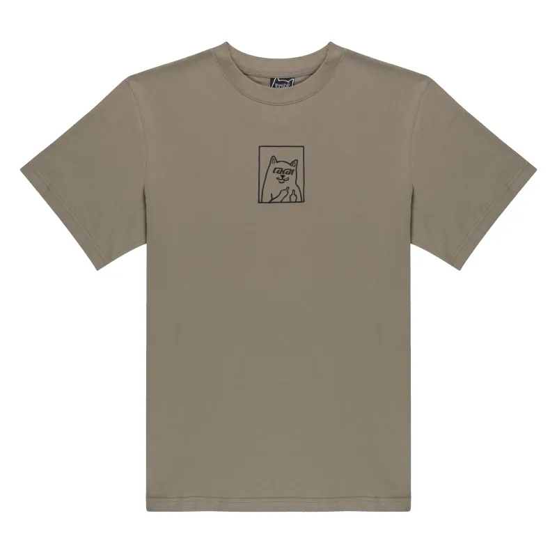 Lakai + Ripndip Lord Nermal Tee (Gray) made by Ripndip
