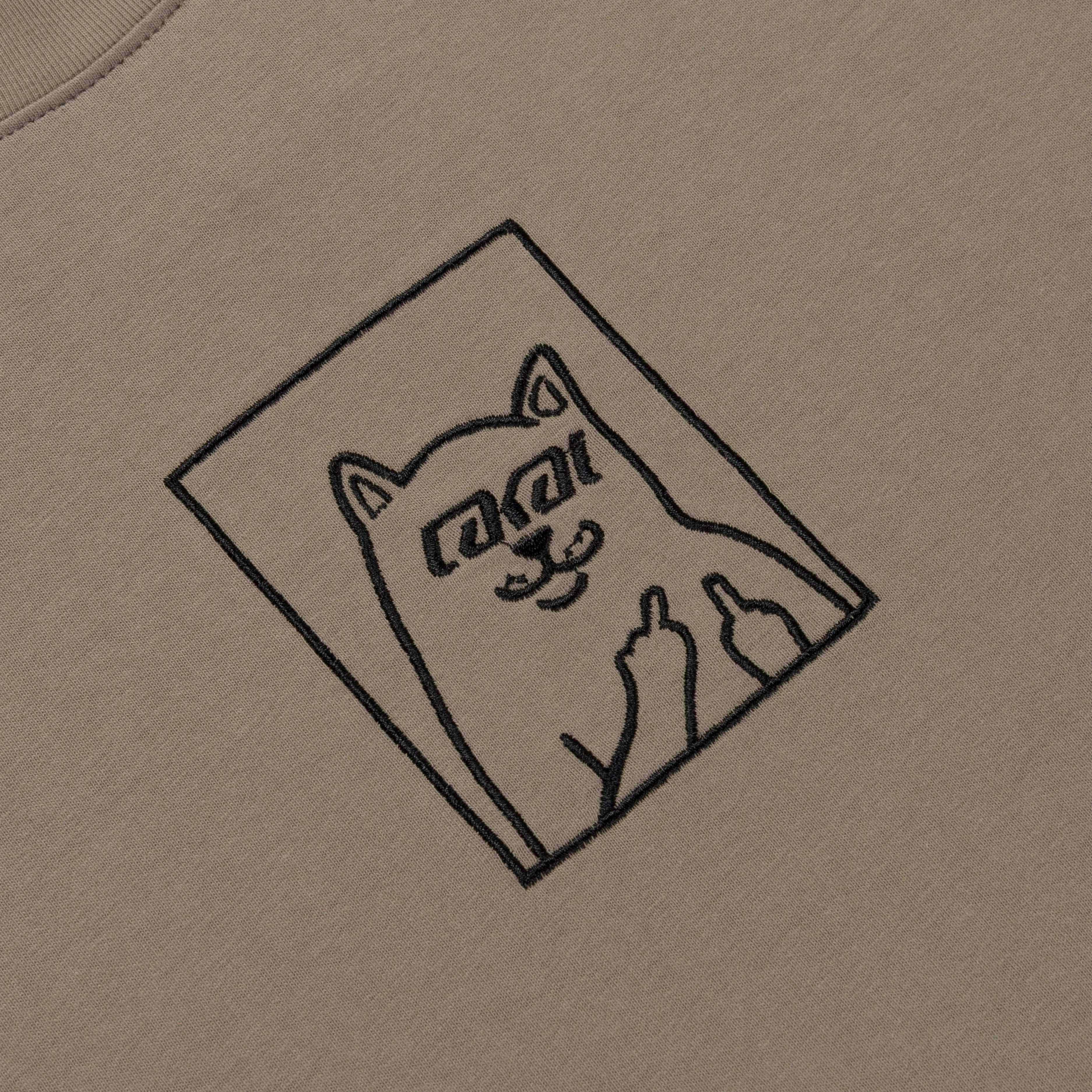 Lakai + Ripndip Lord Nermal Tee (Gray) sold by Ripndip product image thumbnail 2