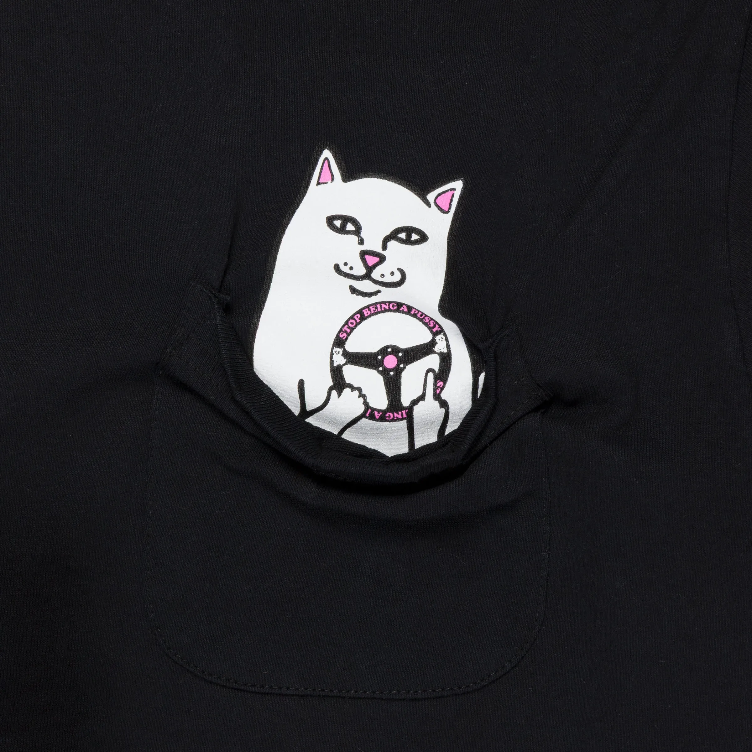 Ripndip x NRG Lord Nermal Pocket Tee (Black) sold by Ripndip product image thumbnail 2