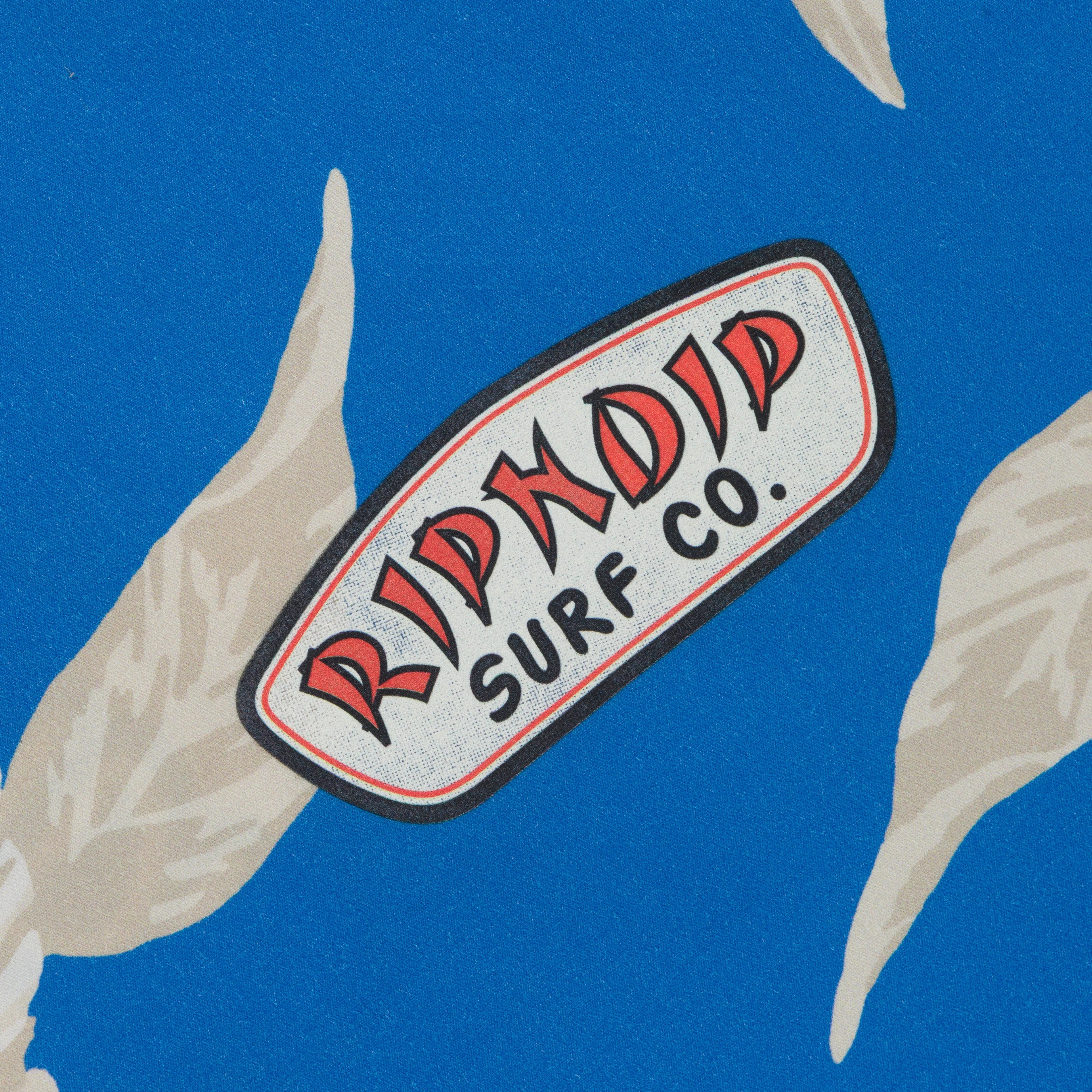 RIPNDIP Surf Co Button Up (Blue / Cream) sold by Ripndip product image thumbnail 4