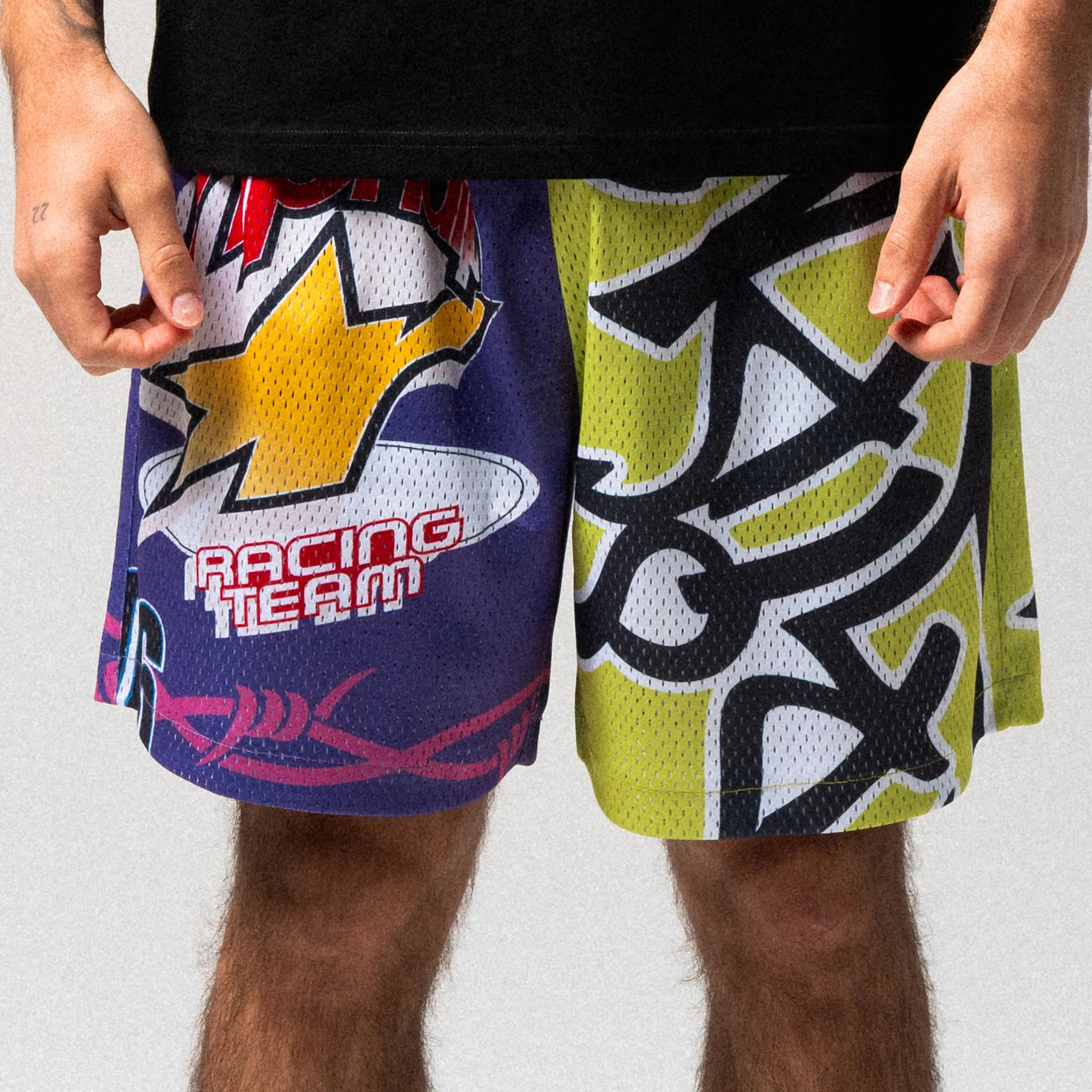 RIPNDIP AllStar Mesh Shorts (Multi) sold by Ripndip product image thumbnail 2