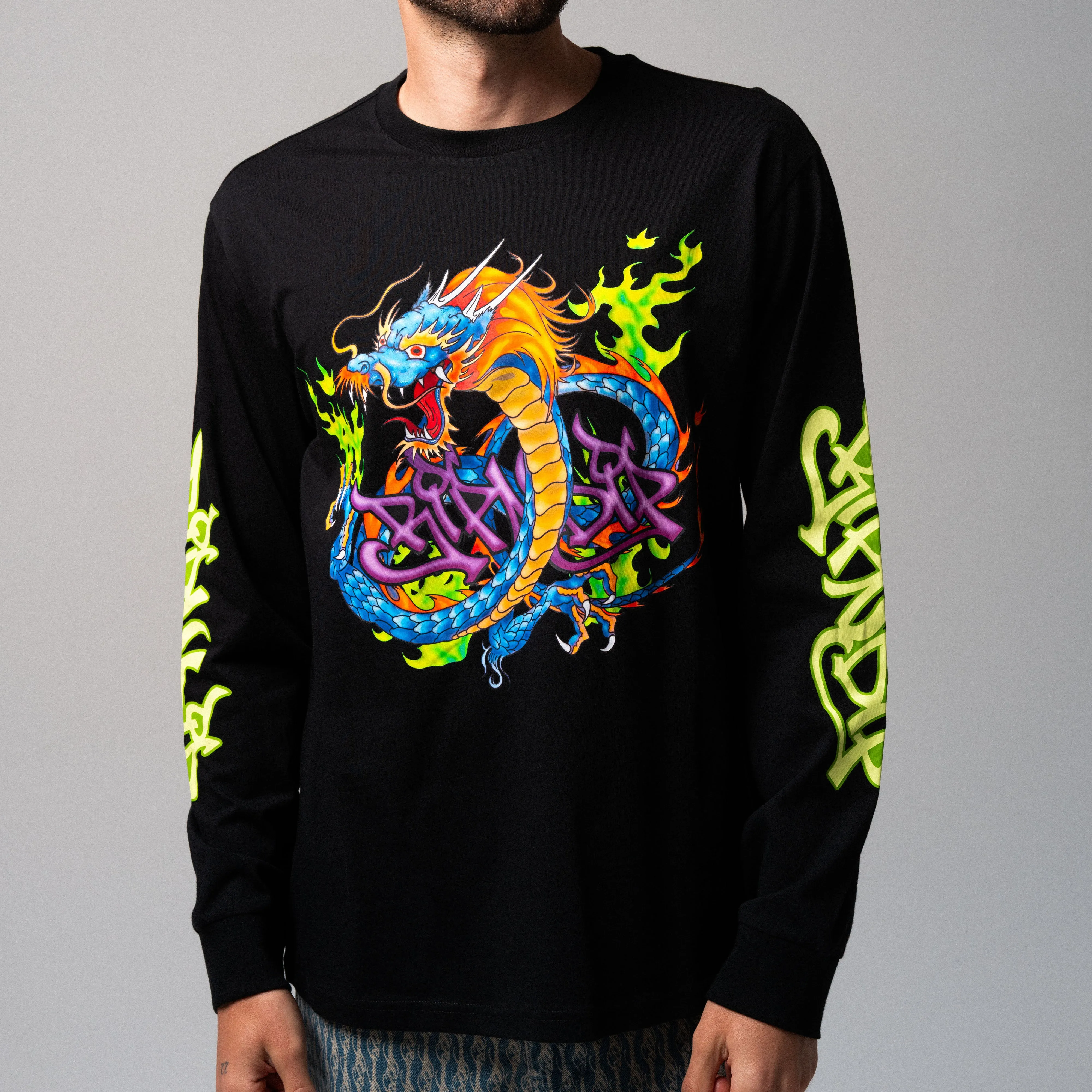 Dragonology Long Sleeve (Black) sold by Ripndip product image thumbnail 2