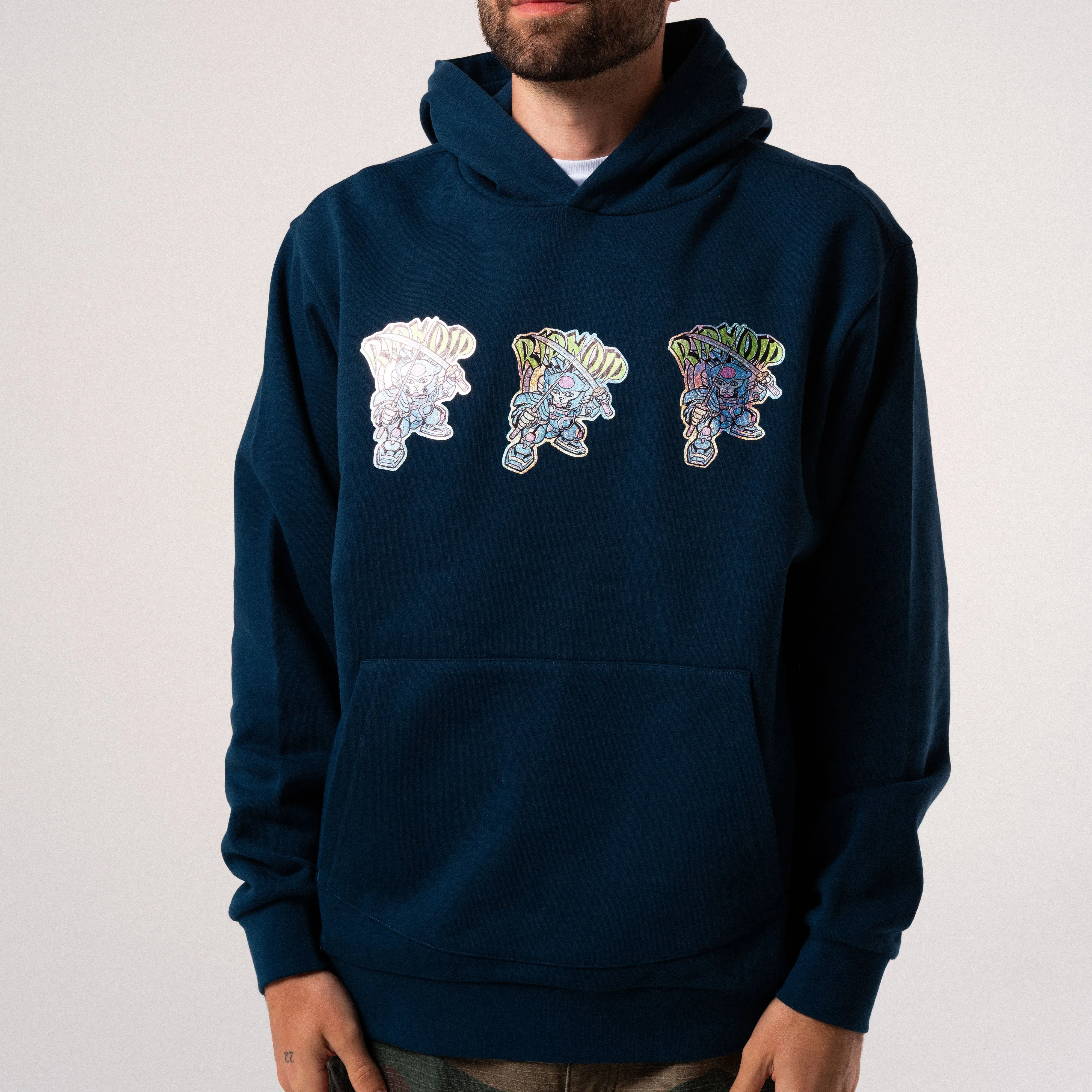 Robo Samurai Hoodie (Navy) sold by Ripndip product image thumbnail 2