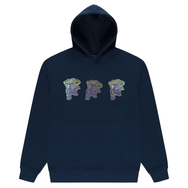 Robo Samurai Hoodie (Navy) made by Ripndip