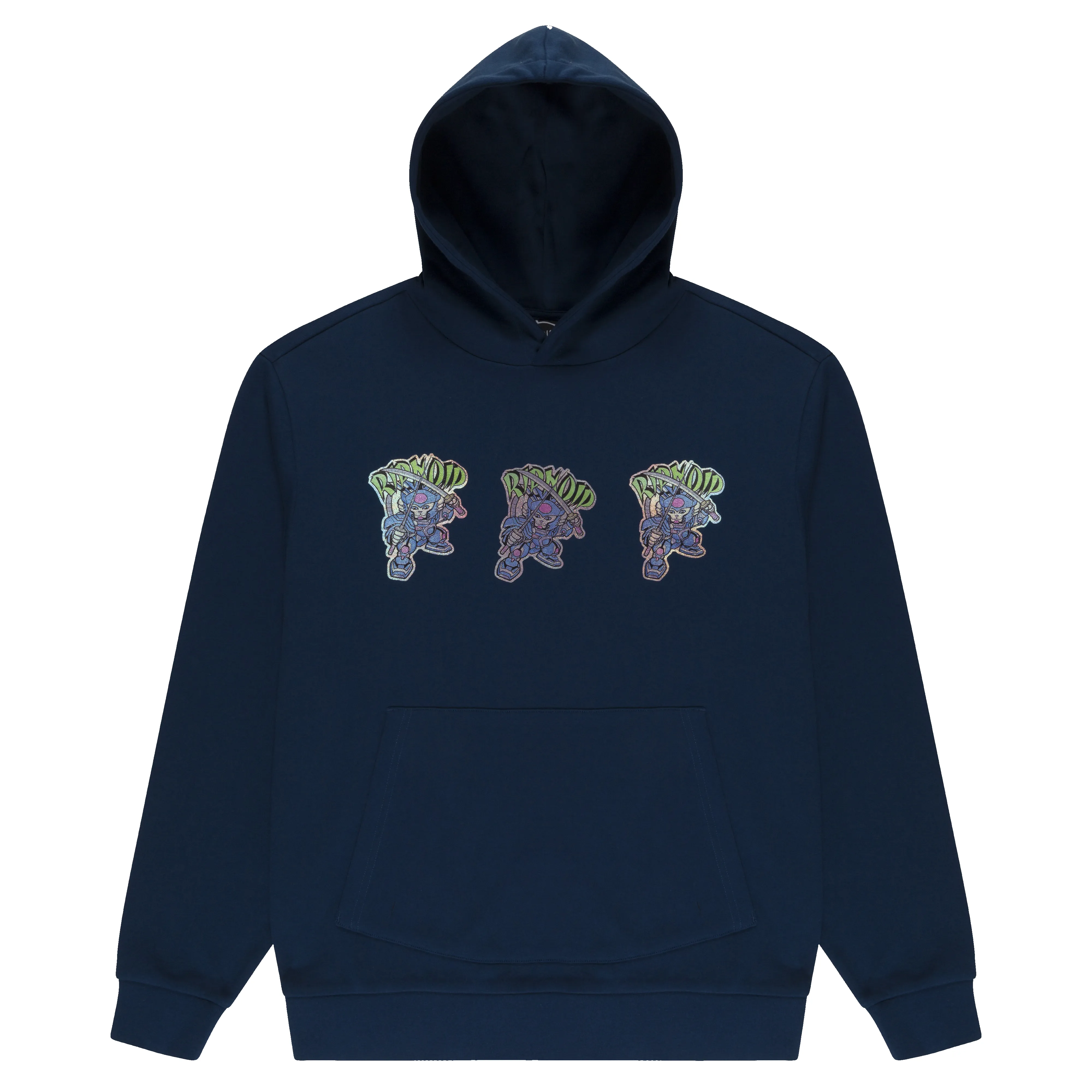 Robo Samurai Hoodie (Navy) sold by Ripndip