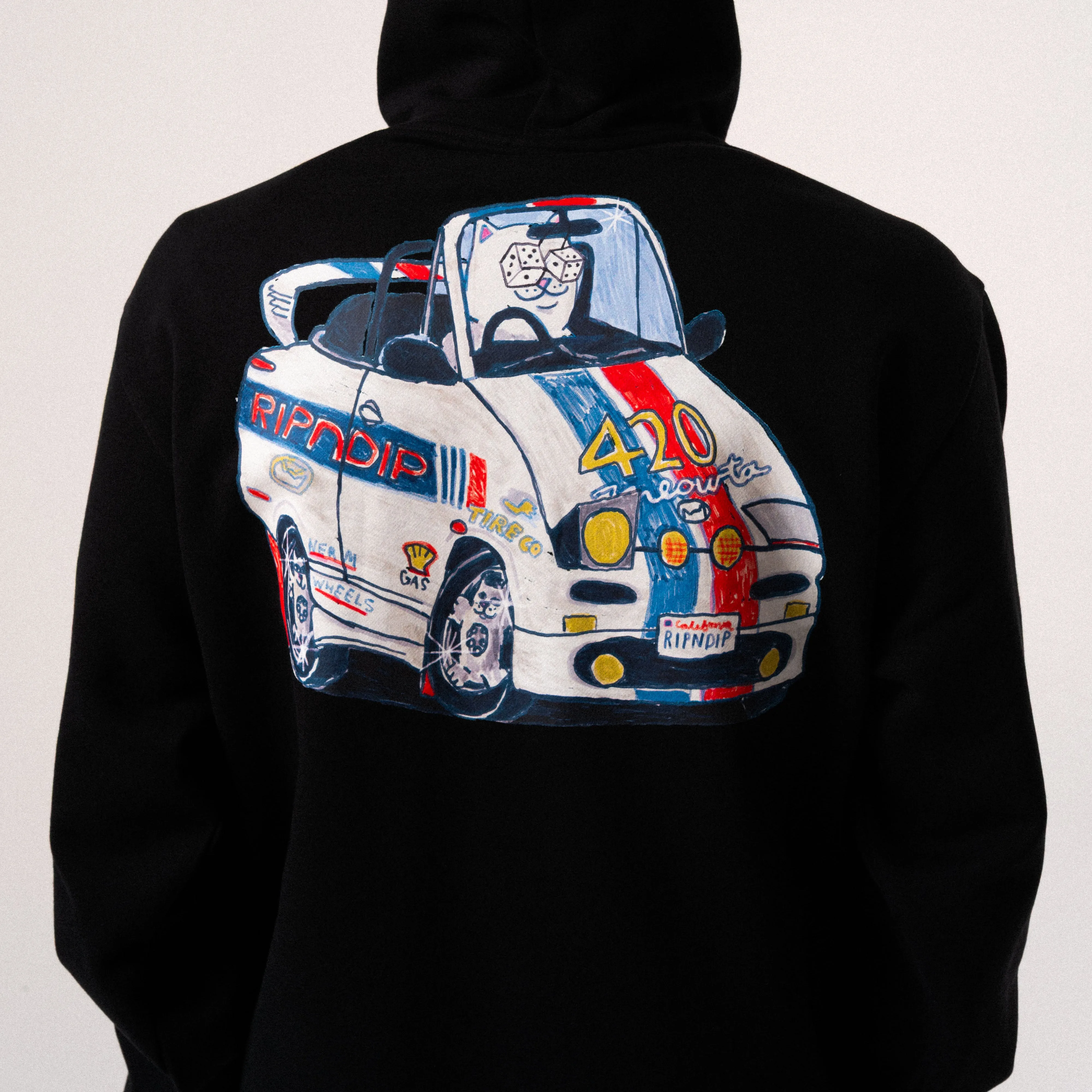 420 MPH Hoodie (Black) sold by Ripndip product image thumbnail 3