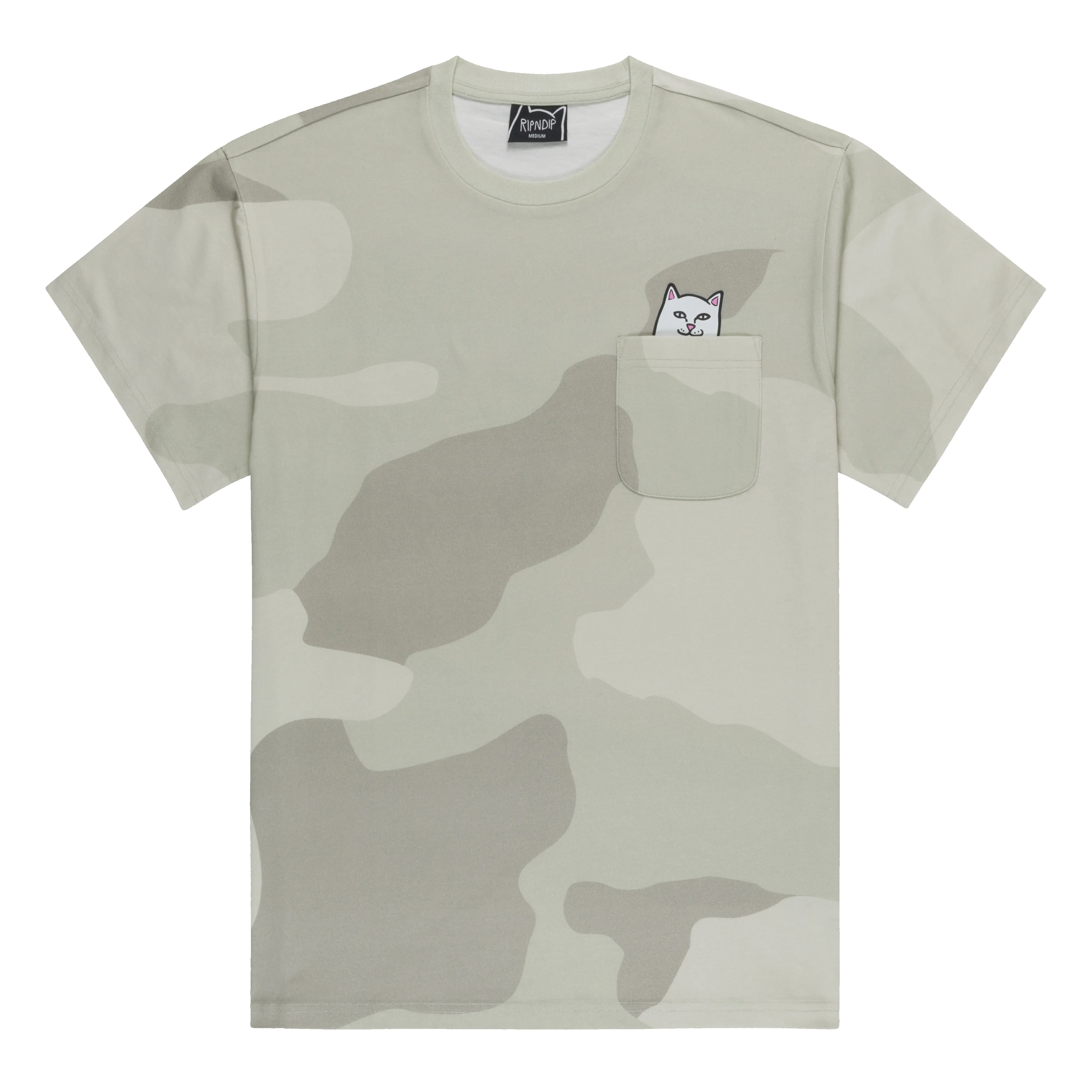 Lord Nermal Pocket Tee (Bone Graffiti Camo) sold by Ripndip product image thumbnail 4