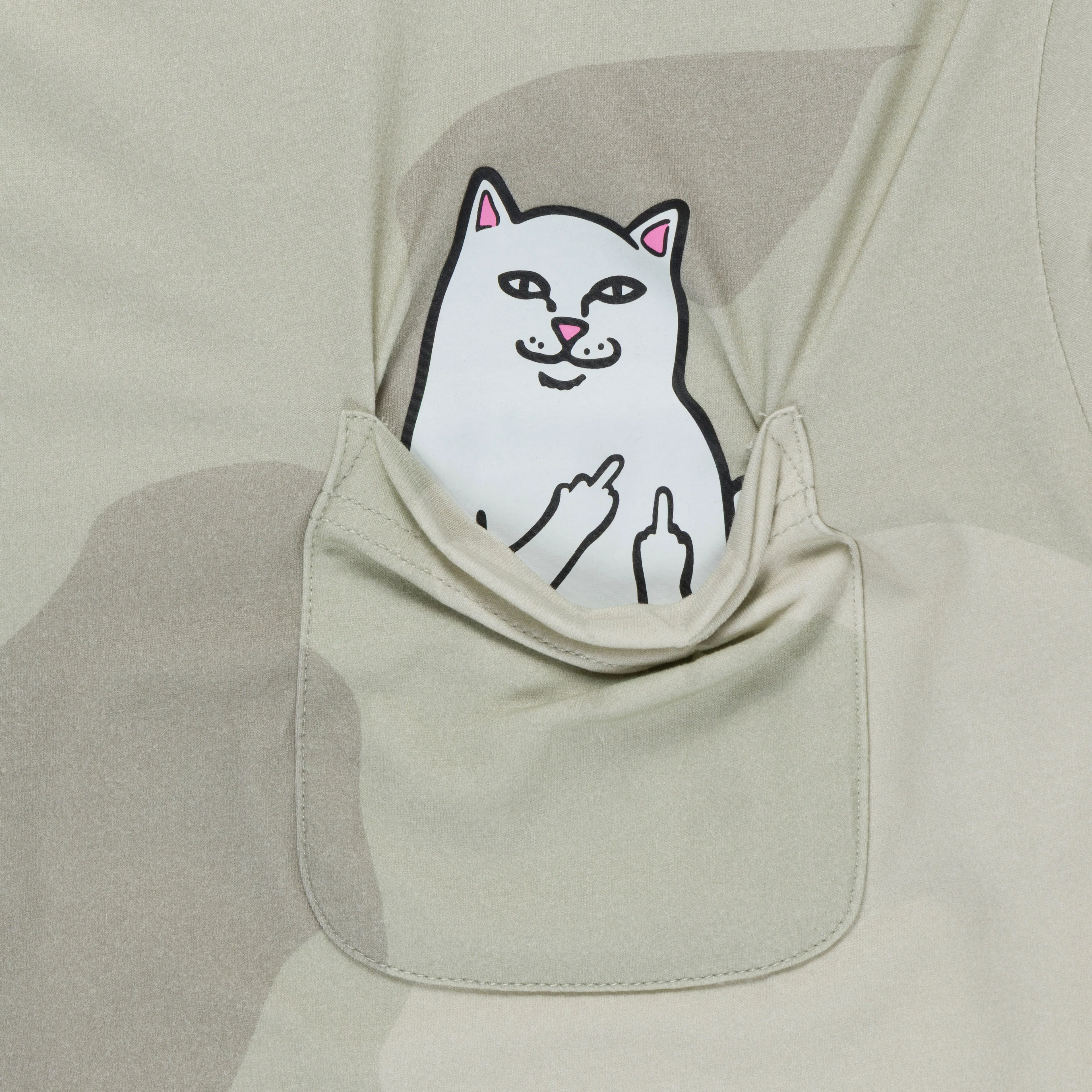 Lord Nermal Pocket Tee (Bone Graffiti Camo) sold by Ripndip product image thumbnail 5