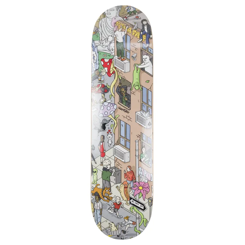 Nerm City 3 Deck (Multi) made by Ripndip