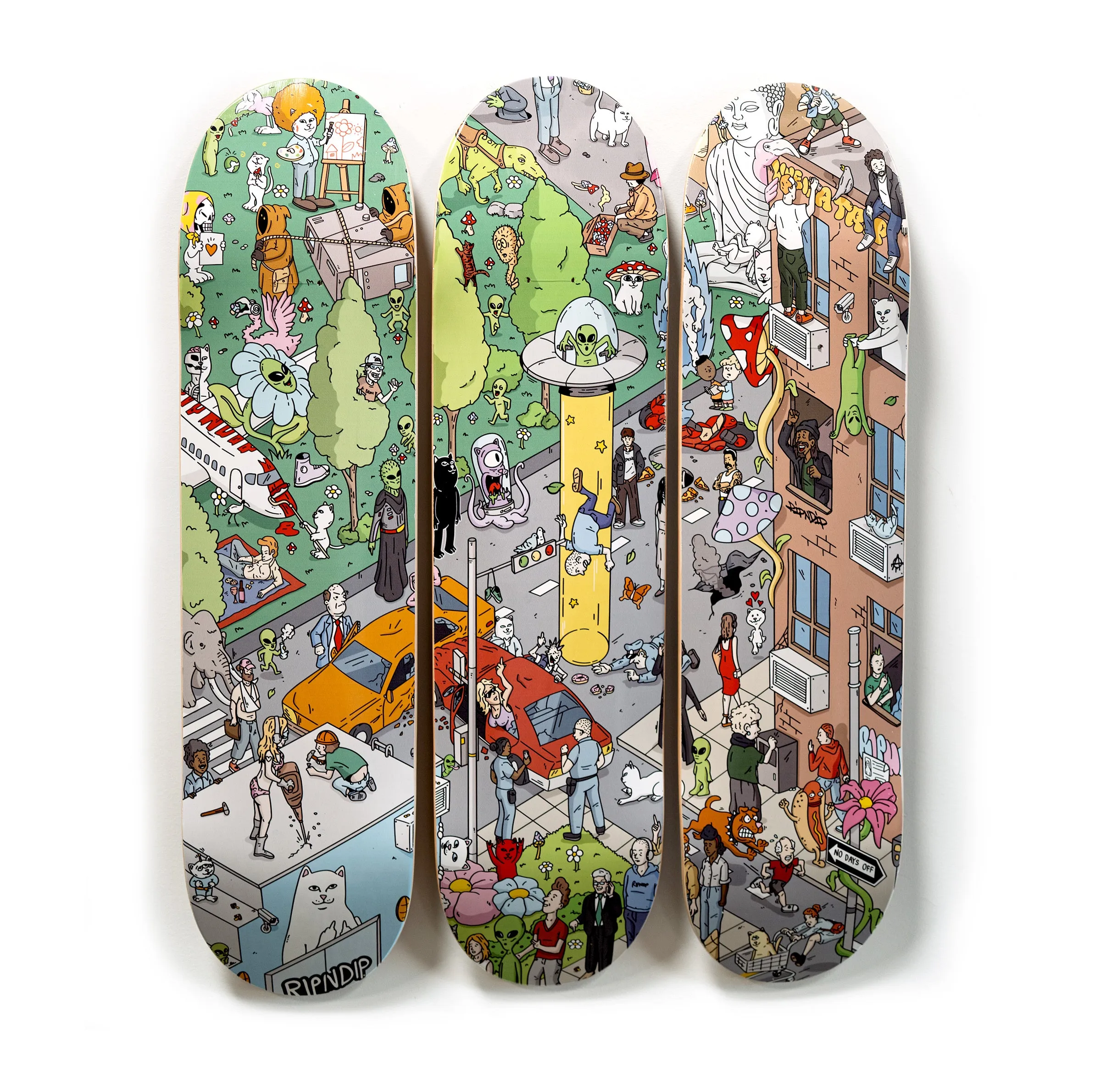 Nerm City 3 Deck (Multi) sold by Ripndip product image thumbnail 2