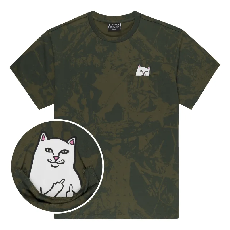 Lord Nermal Pocket Tee (Forest Camo) made by Ripndip