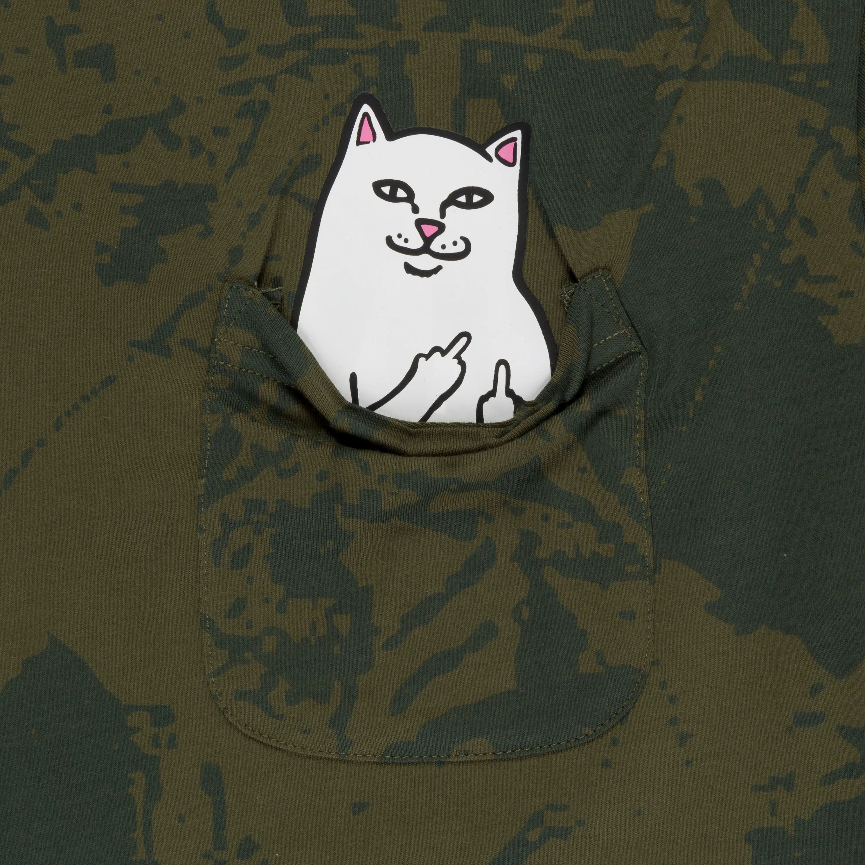 Lord Nermal Pocket Tee (Forest Camo) sold by Ripndip product image thumbnail 5