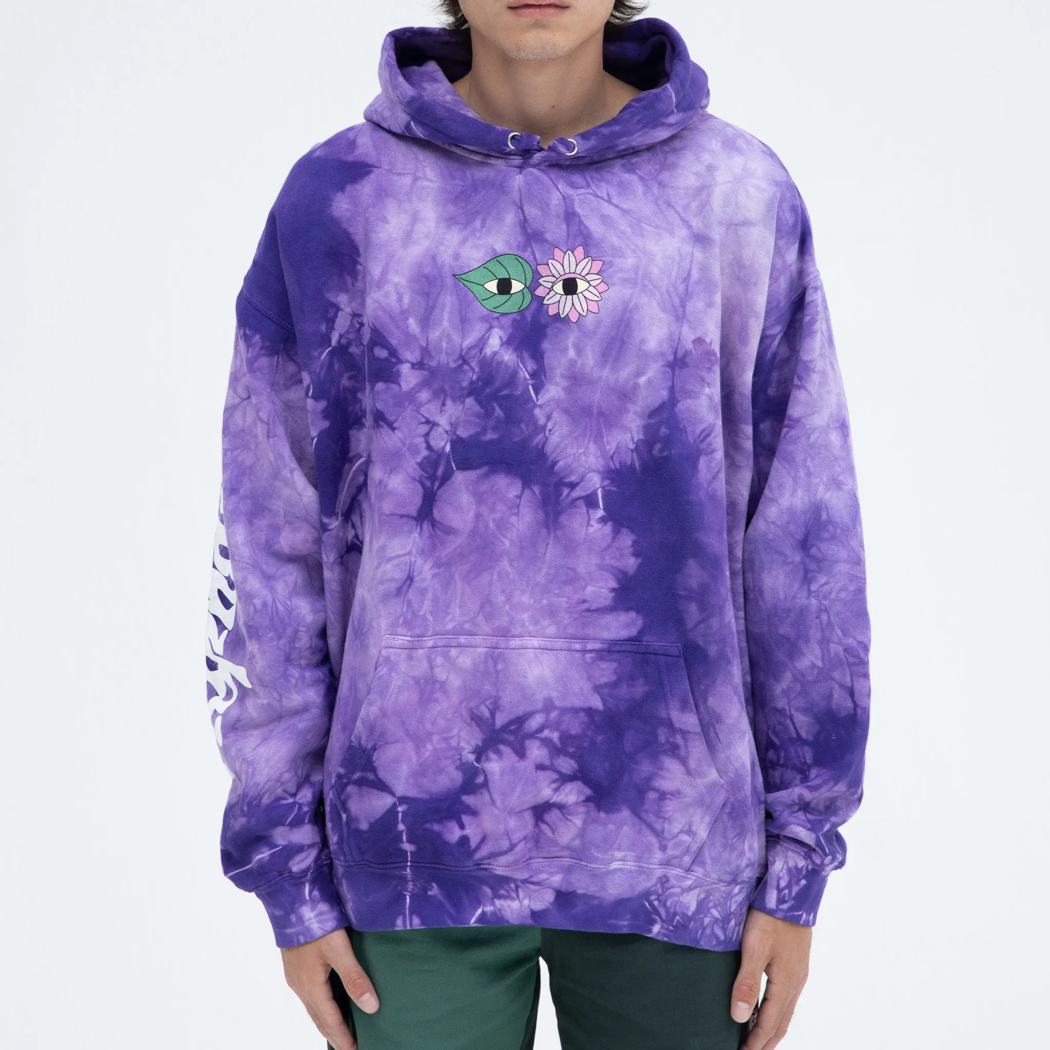 Home Grown Hoodie (Lilac Lightning Wash) sold by Ripndip product image thumbnail 2