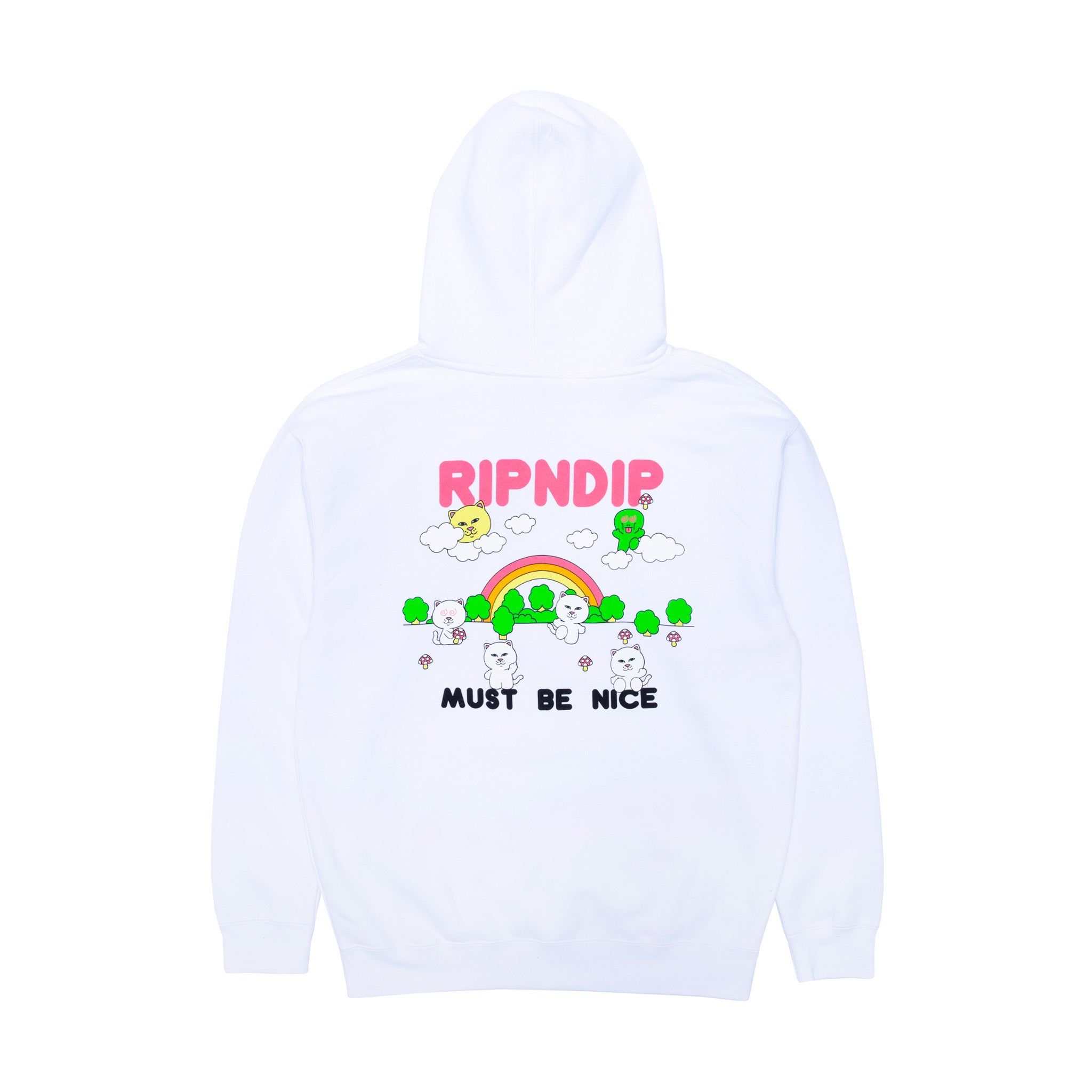 Buddy System Hoodie (White) sold by Ripndip product image thumbnail 3