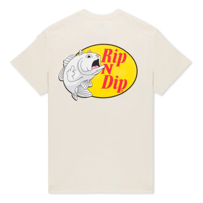 Catfish Tee (Natural) sold by Ripndip
