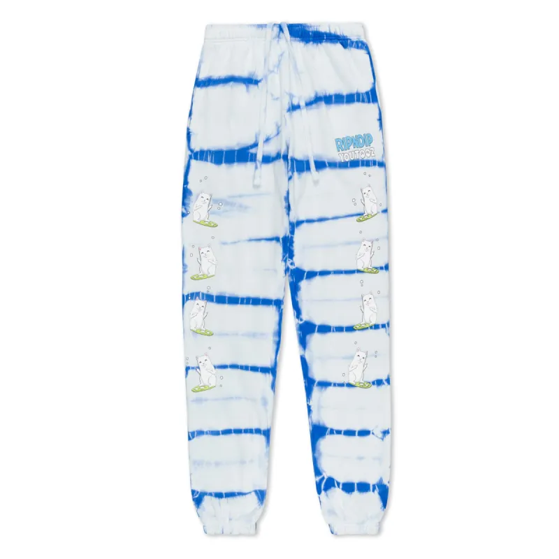 YouTooz Surfer Sweatpant (Blue Stripe Dye) made by Ripndip