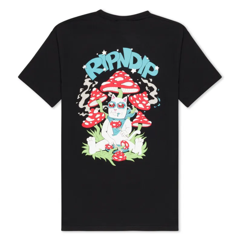 Shroom Buffet Tee (Black) sold by Ripndip