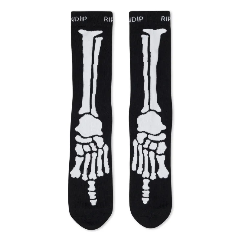 Skelly Nerm Socks (Black) sold by Ripndip