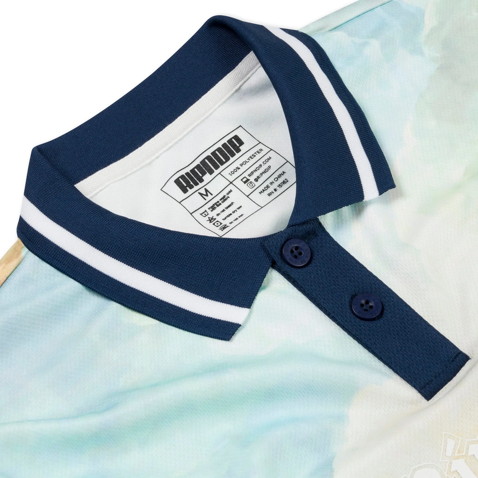 Heavens Waiting Soccer Jersey (Navy Multi) sold by Ripndip product image thumbnail 5