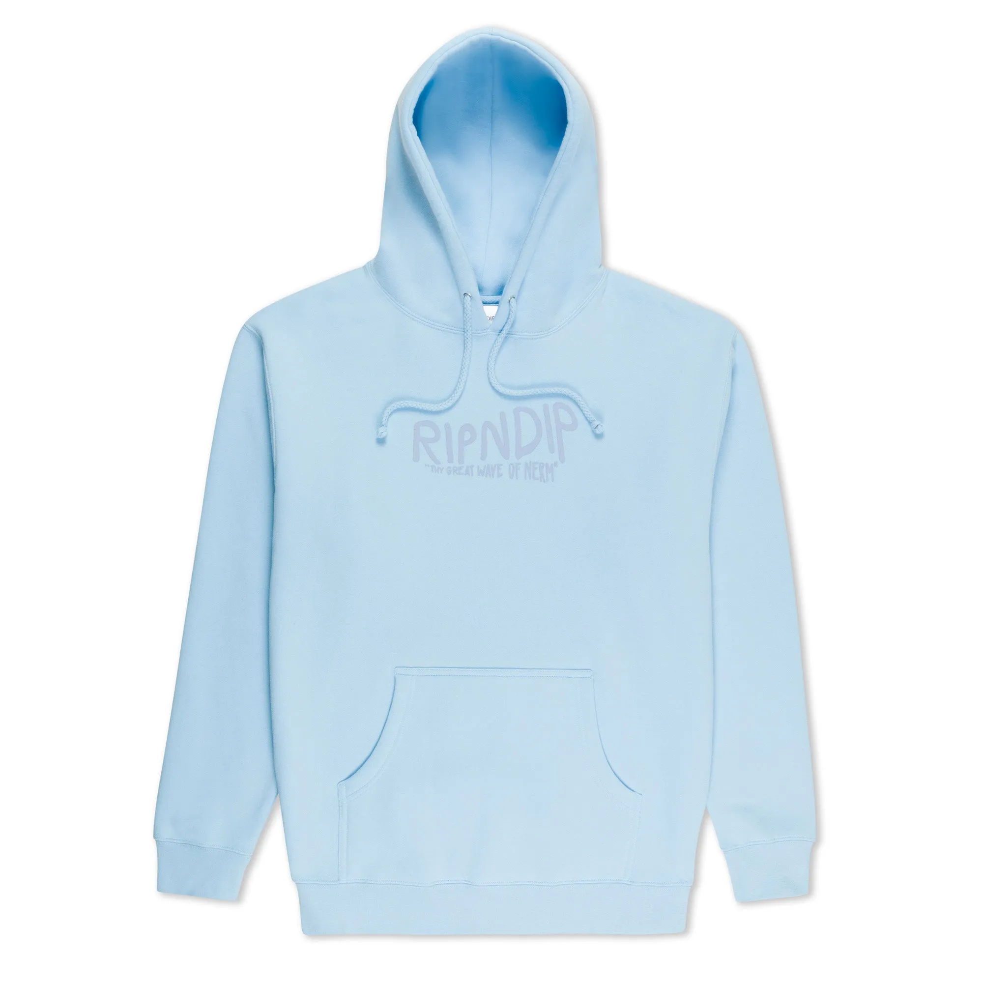 The Great Wave Of Nerm Hoodie (Powder Blue) sold by Ripndip product image thumbnail 2