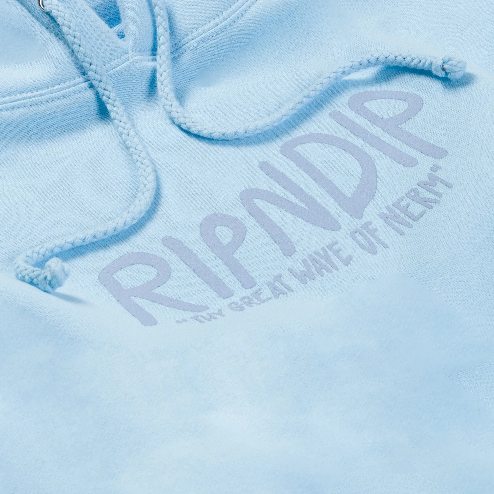 The Great Wave Of Nerm Hoodie (Powder Blue) sold by Ripndip product image thumbnail 3