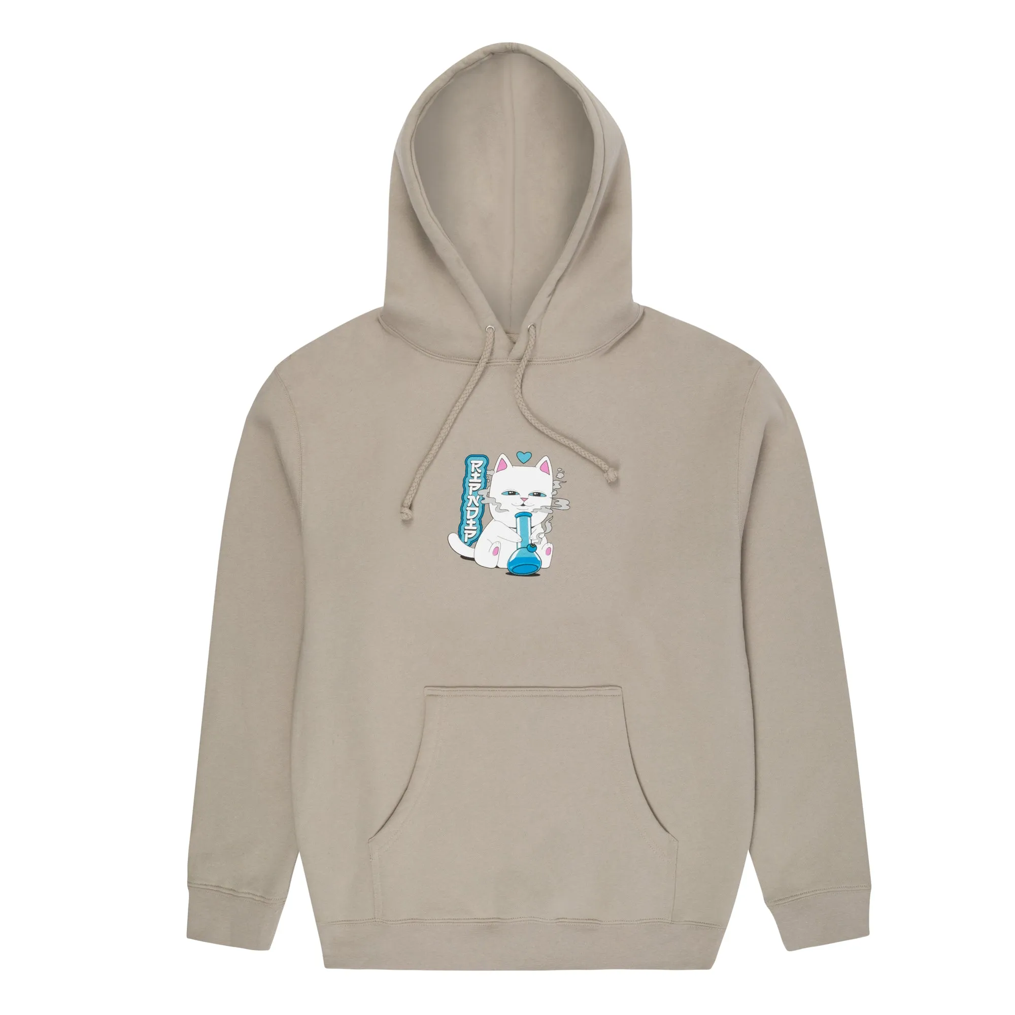 Puff Puff Hoodie (Cement) sold by Ripndip