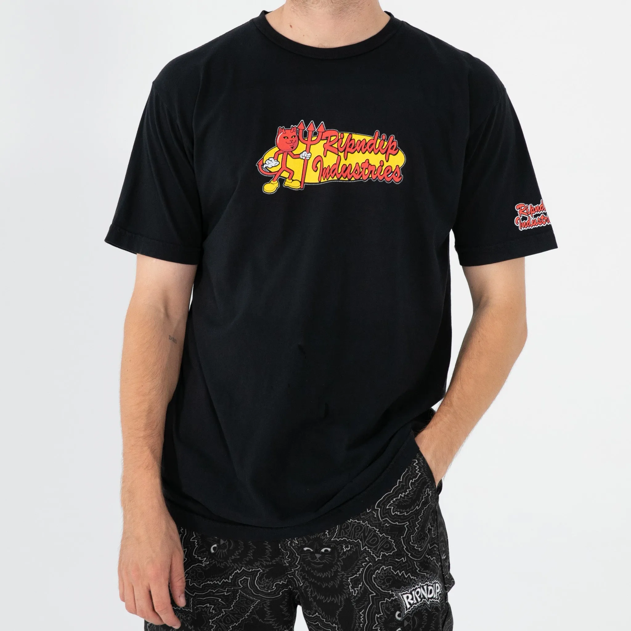 Ripndip Industries Tee (Vintage Black) sold by Ripndip product image thumbnail 2