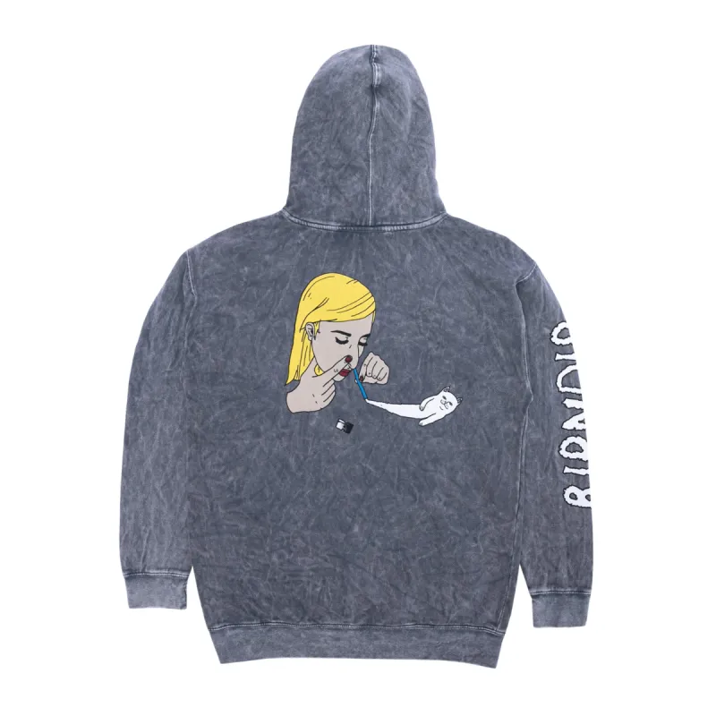 Coco Nermal Hoodie (Grey Mineral Wash) sold by Ripndip