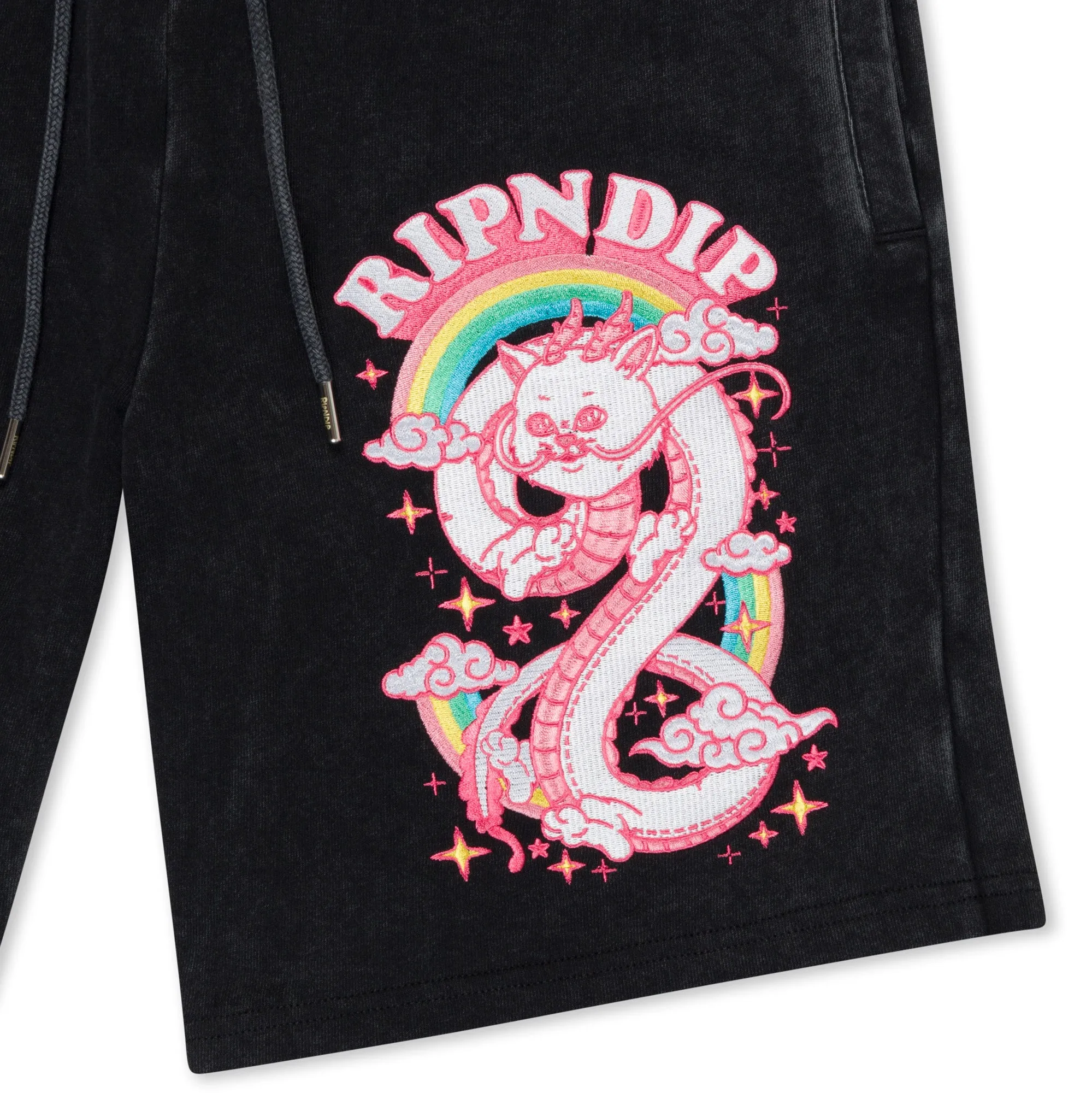 Fantasy Nerm Sweatshorts (Black) sold by Ripndip product image thumbnail 3