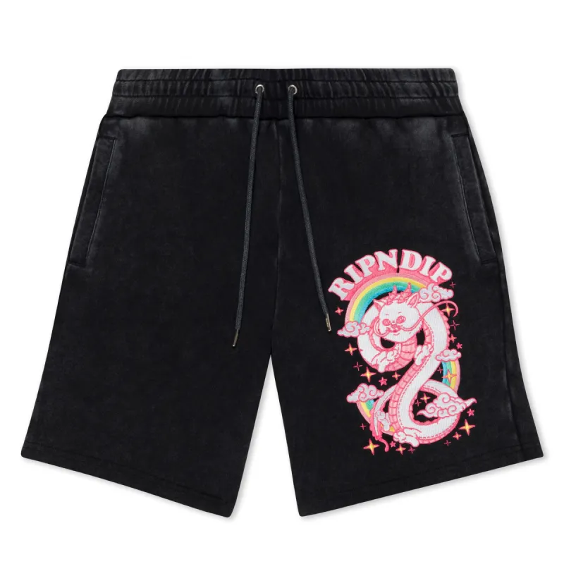 Fantasy Nerm Sweatshorts (Black) sold by Ripndip