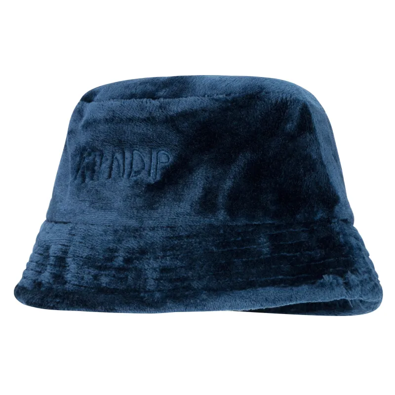 Ripndip OG Sherpa Bucket Hat (Navy) sold by Ripndip