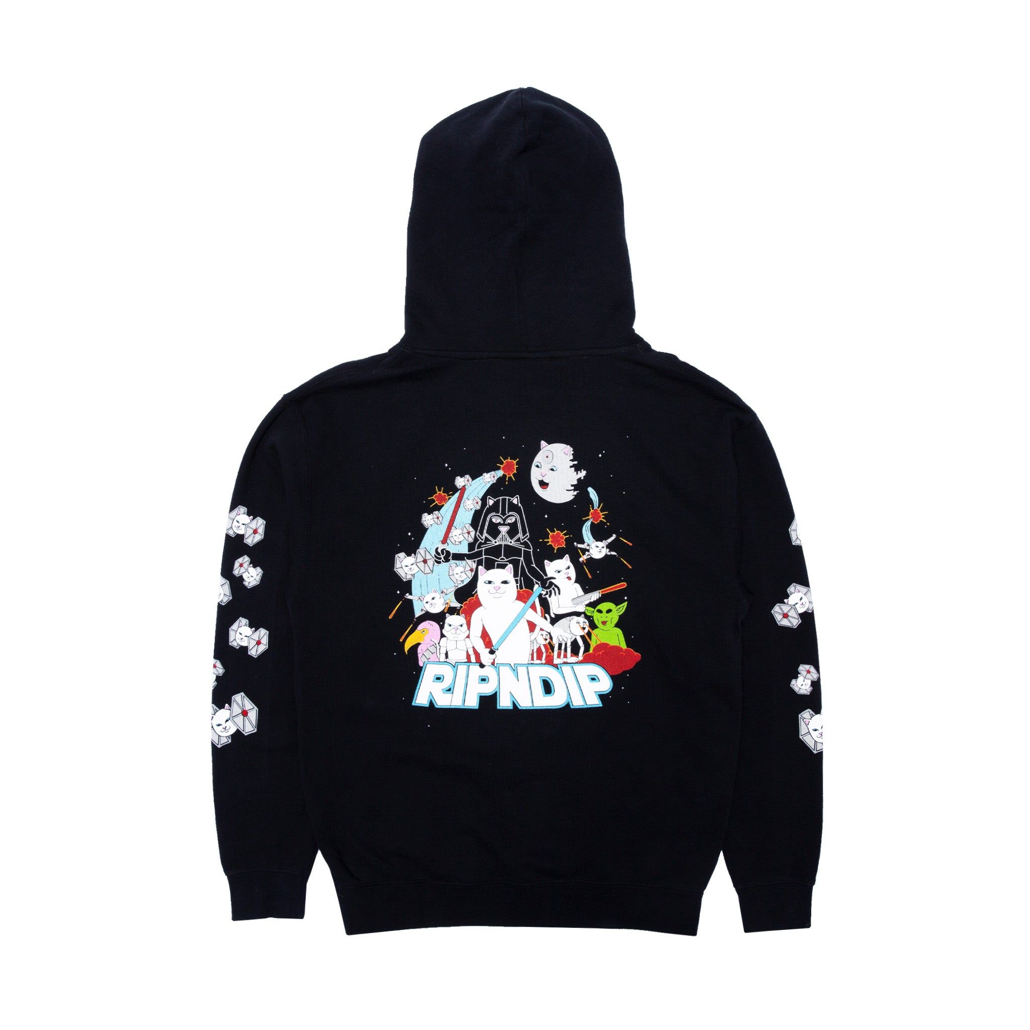 Far Far Away Hoodie (Black) sold by Ripndip
