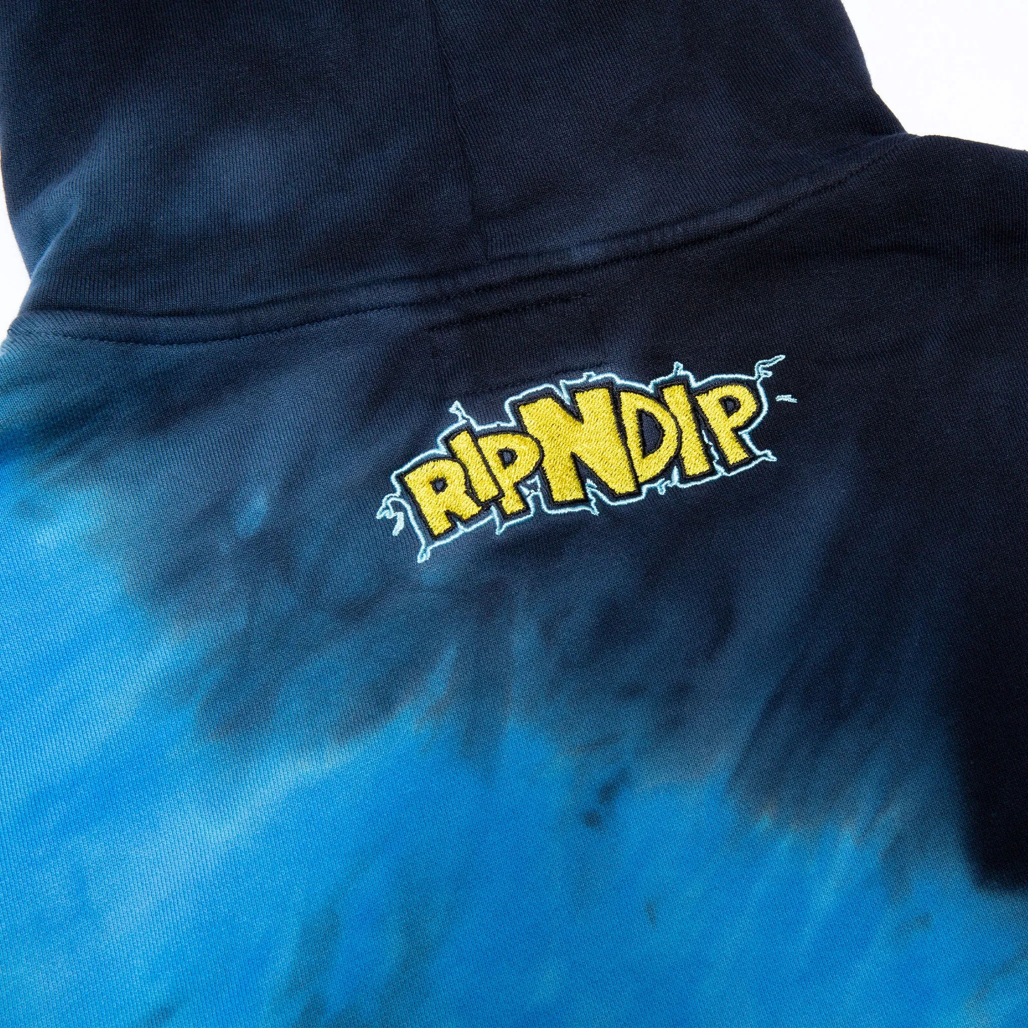 Nermku Battle Hoodie (Black/Blue Dye) sold by Ripndip product image thumbnail 4