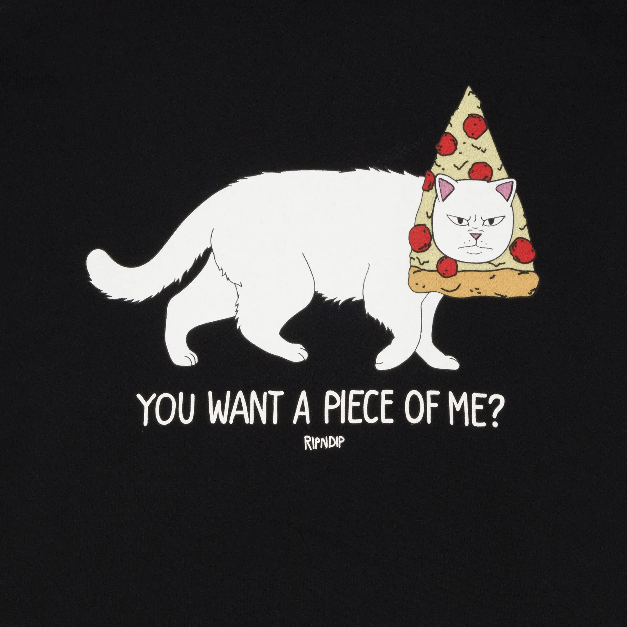 Wanna Piece Of Me? Hoodie (Black) sold by Ripndip product image thumbnail 3