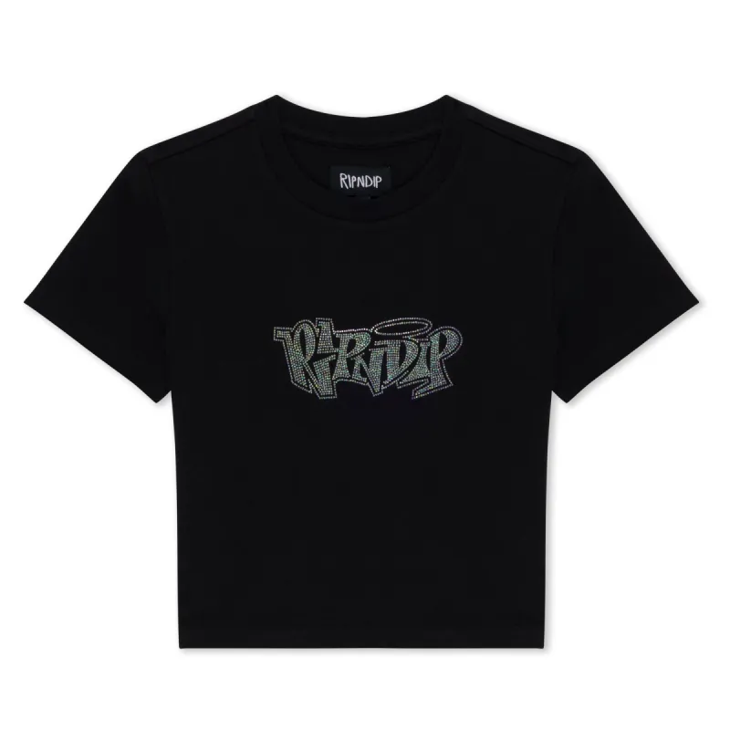 Angels Baby Tee (Black) sold by Ripndip