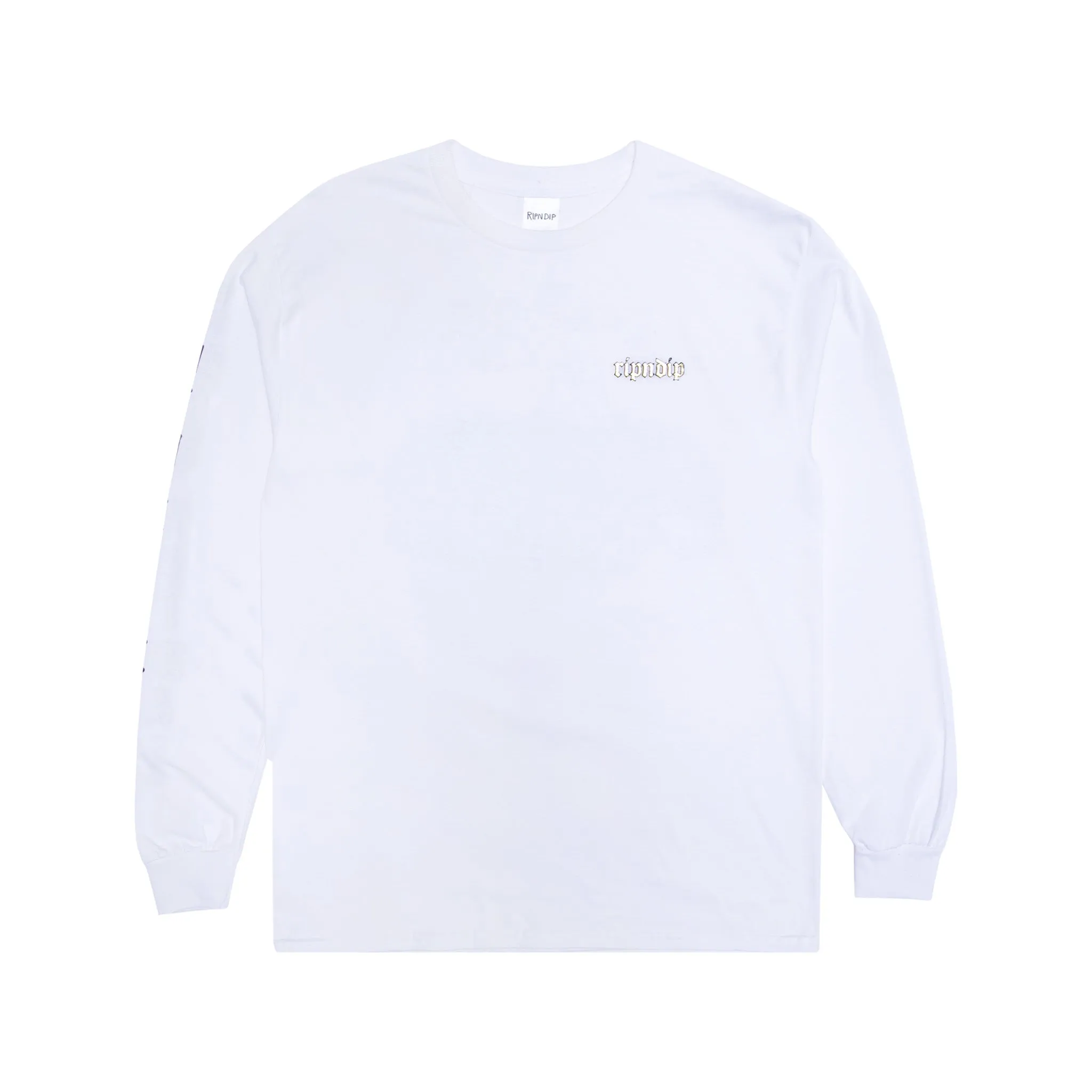 All Hail L/S (White) sold by Ripndip product image thumbnail 4