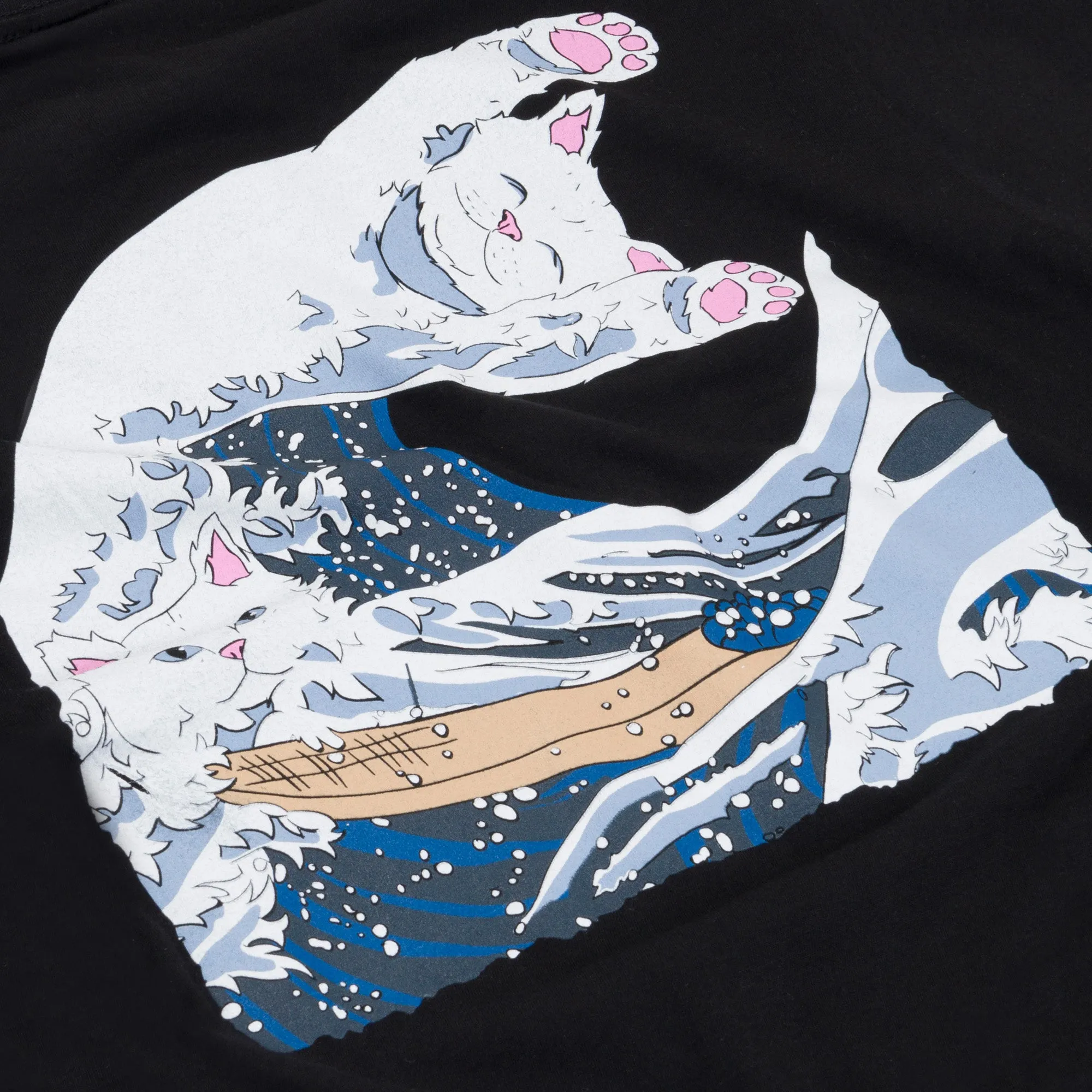 The Great Wave Of Nerm Tee (Black) sold by Ripndip product image thumbnail 4