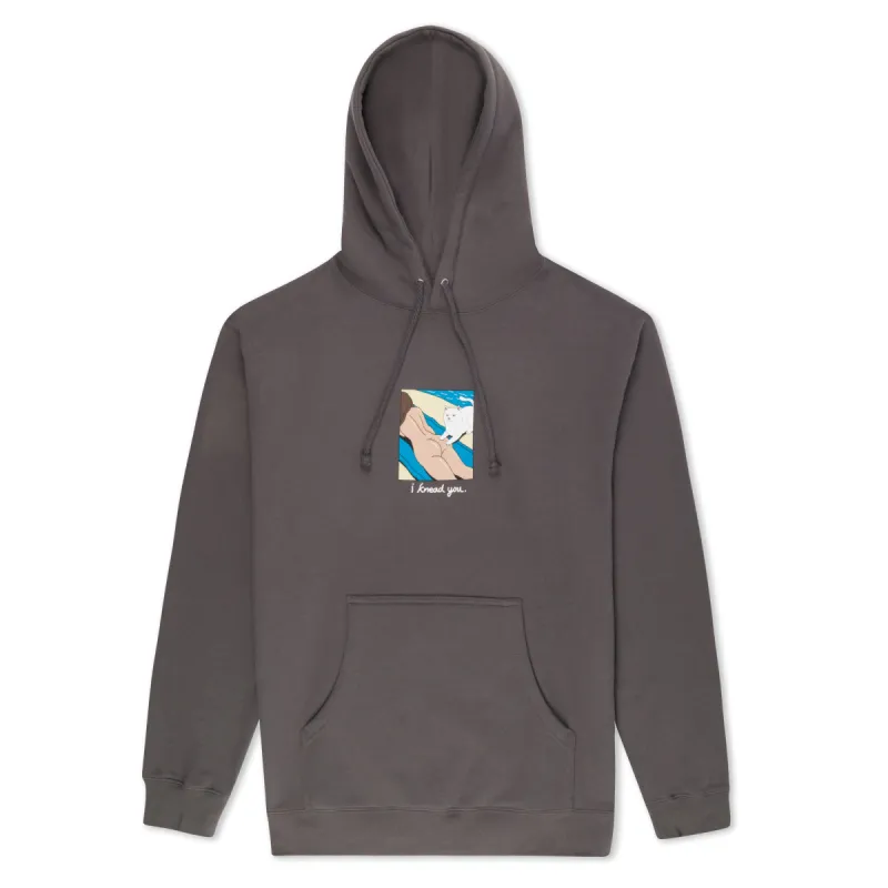 I Knead You Hoodie (Charcoal) sold by Ripndip