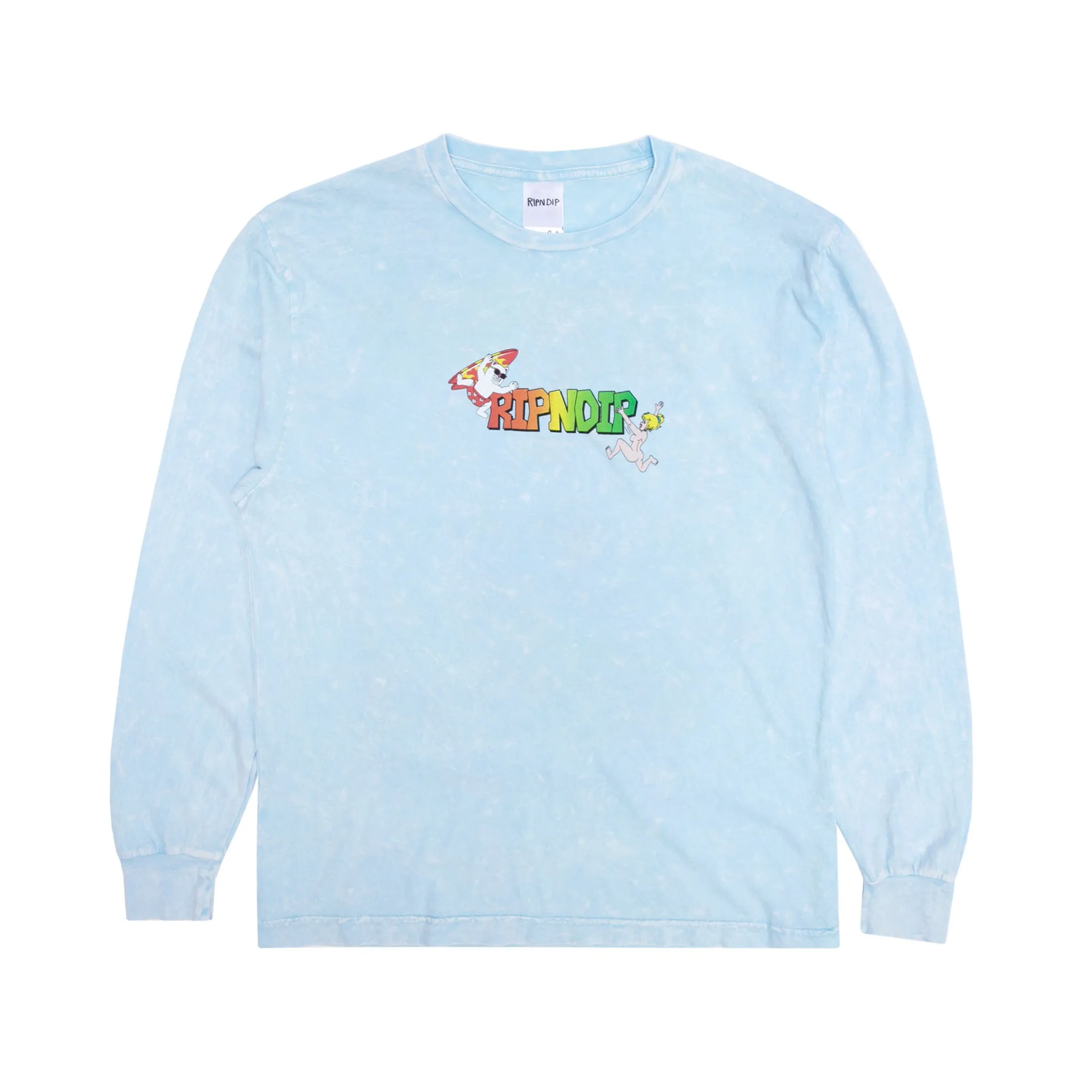 Summer Break Long Sleeve (Light Blue Mineral Wash) sold by Ripndip product image thumbnail 2