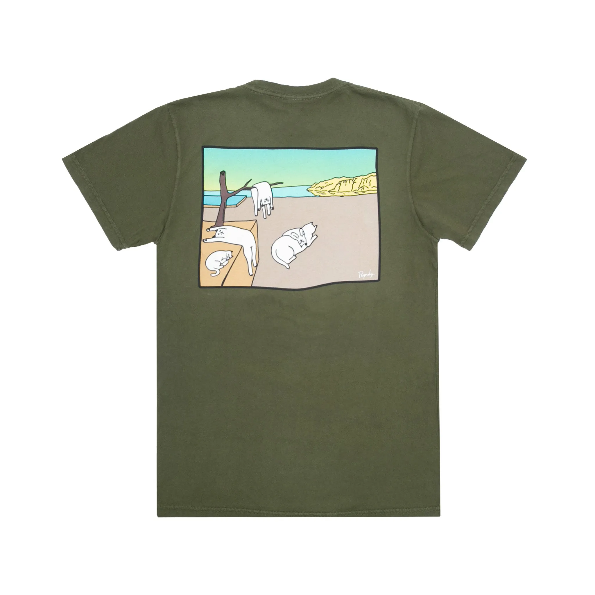 Nermali Tee (Military Green) sold by Ripndip