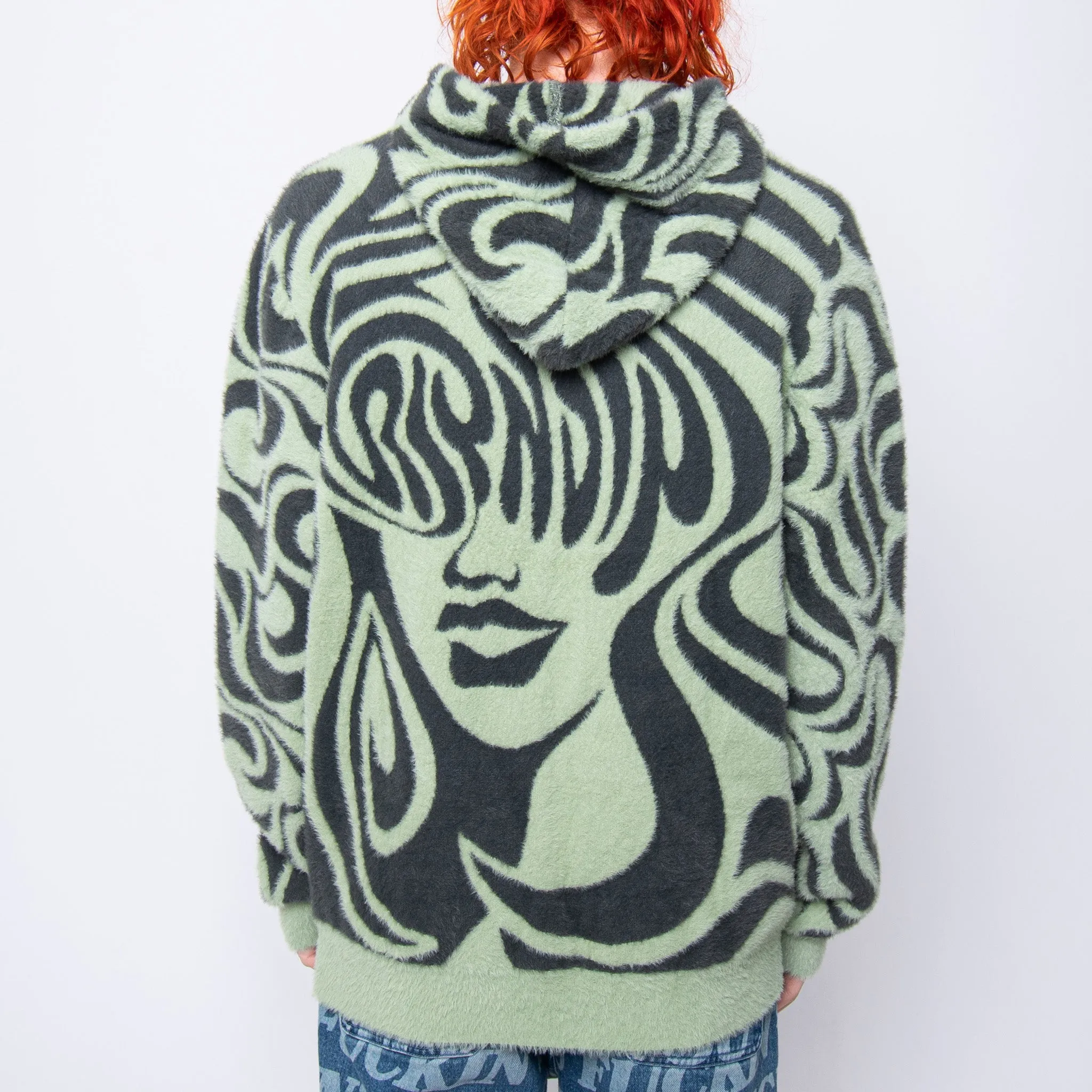 Beautiful Fomo Mohair Hoodie (Pistachio) sold by Ripndip product image thumbnail 5