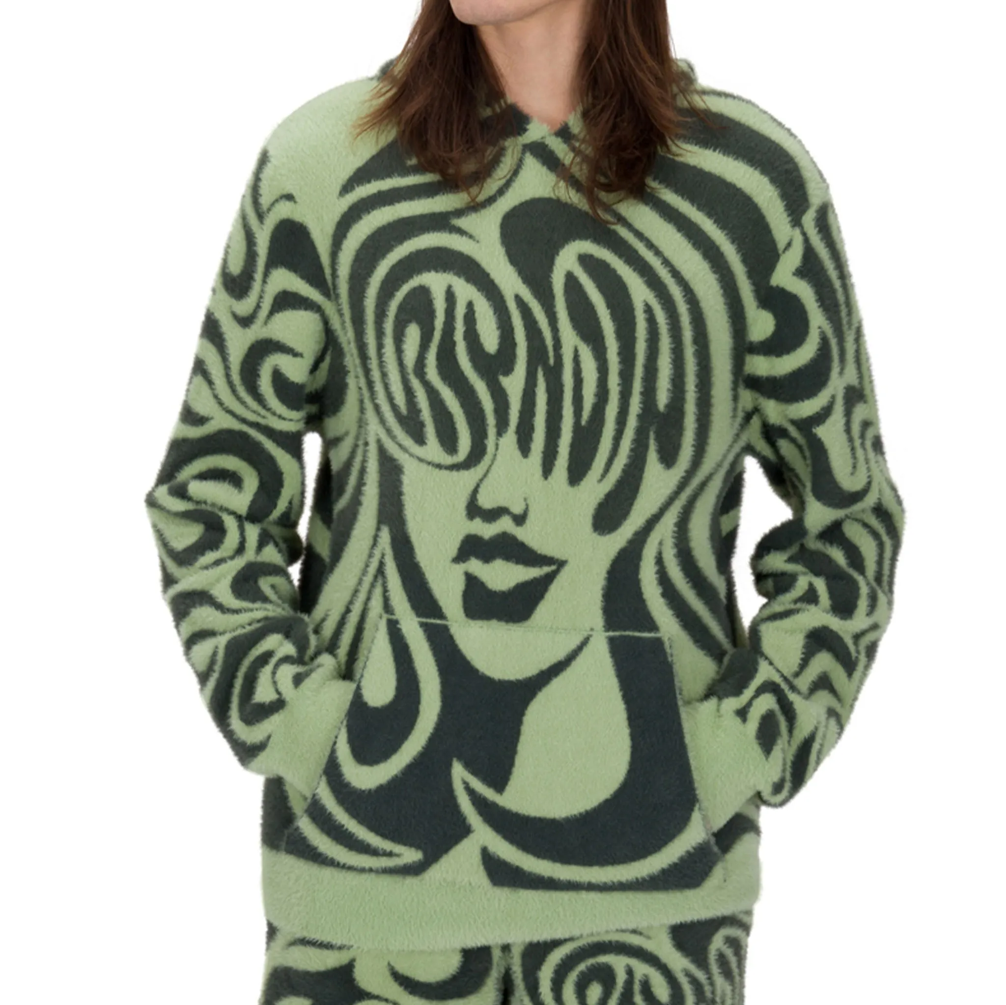 Beautiful Fomo Mohair Hoodie (Pistachio) sold by Ripndip product image thumbnail 2
